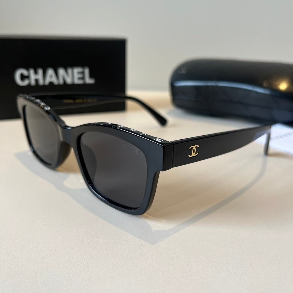 Chanel Square Black Lens Sunglasses for Men & Women - 398627 - detail image 3
