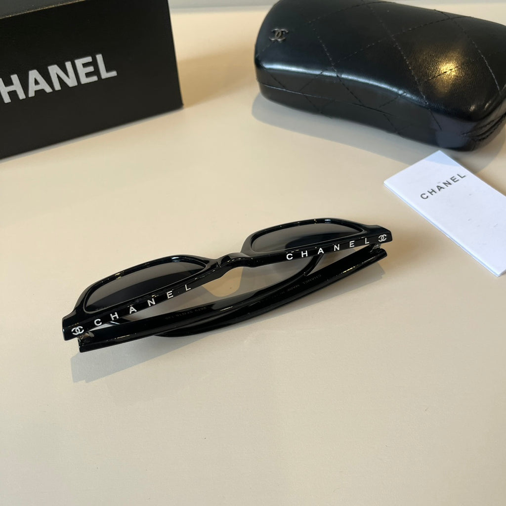 Chanel Square Black Lens Sunglasses for Men & Women - 398627 - detail image 11