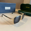 Gucci Polarized Fashion Gold Lens Sunglasses for Men