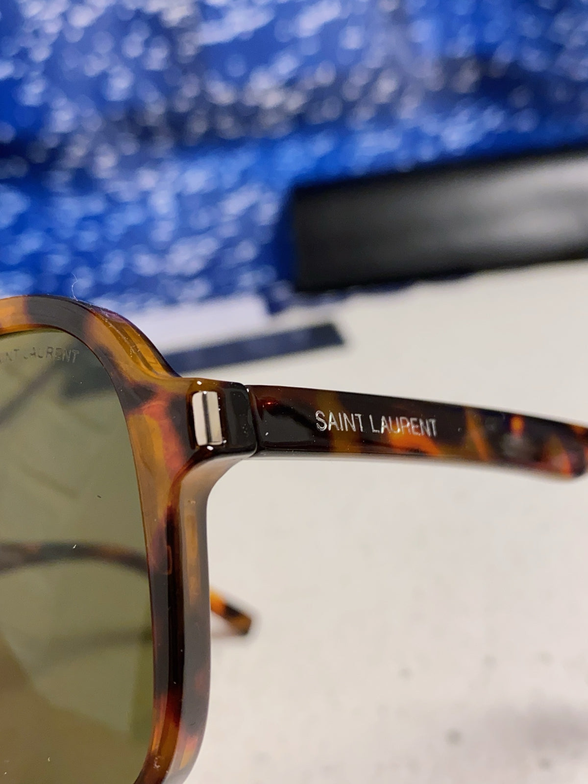 Saint Laurent SL545 Square Black Lens Sunglasses for Men & Women - 415569 - detail image 6