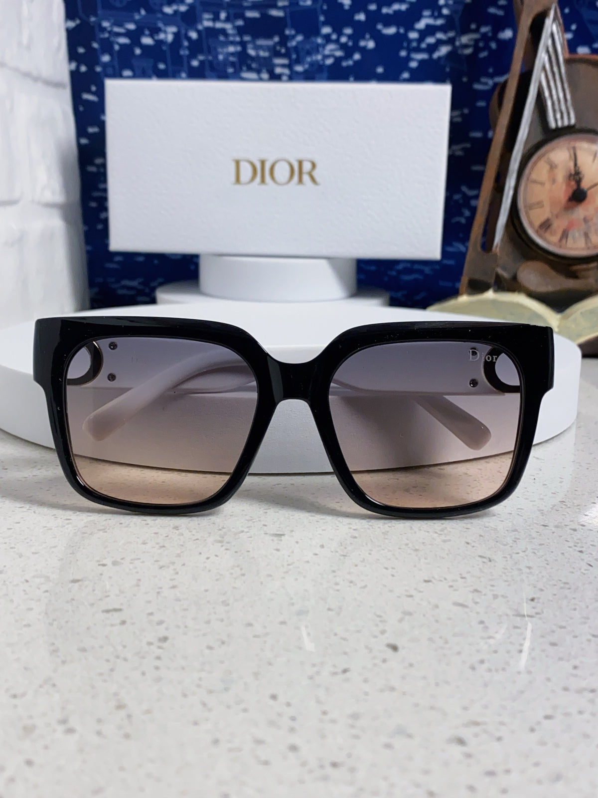 Dior Oversized Silver Lens Sunglasses for Women - 415535 - detail image 9