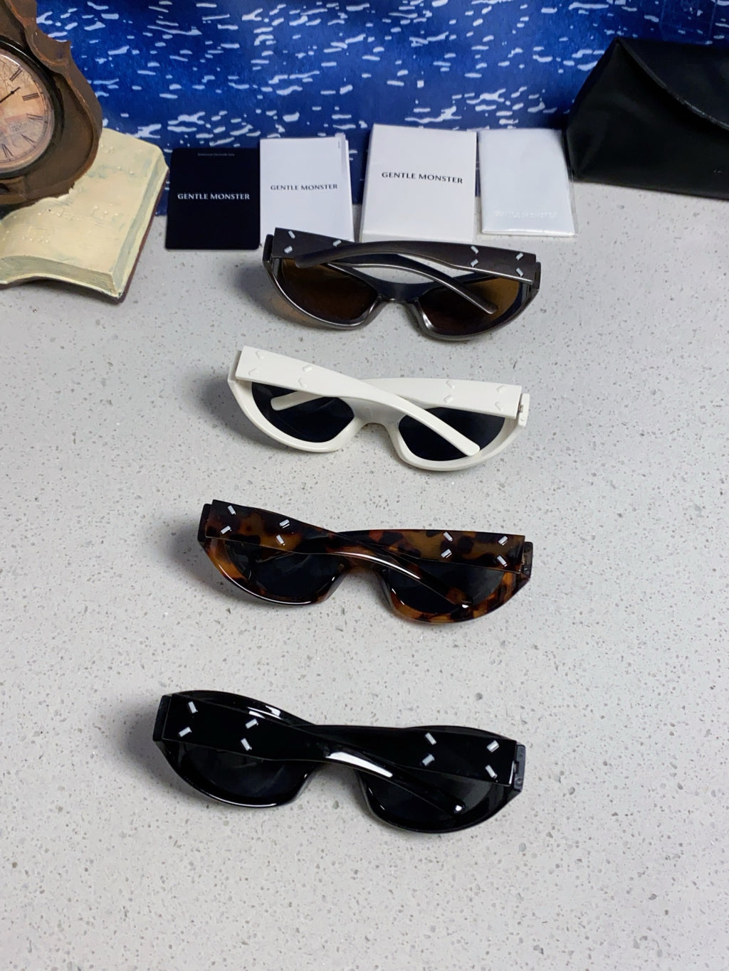 Gentle Monster MM003 Cat-Eye Silver Lens Sunglasses for Women - 416457 - detail image 11