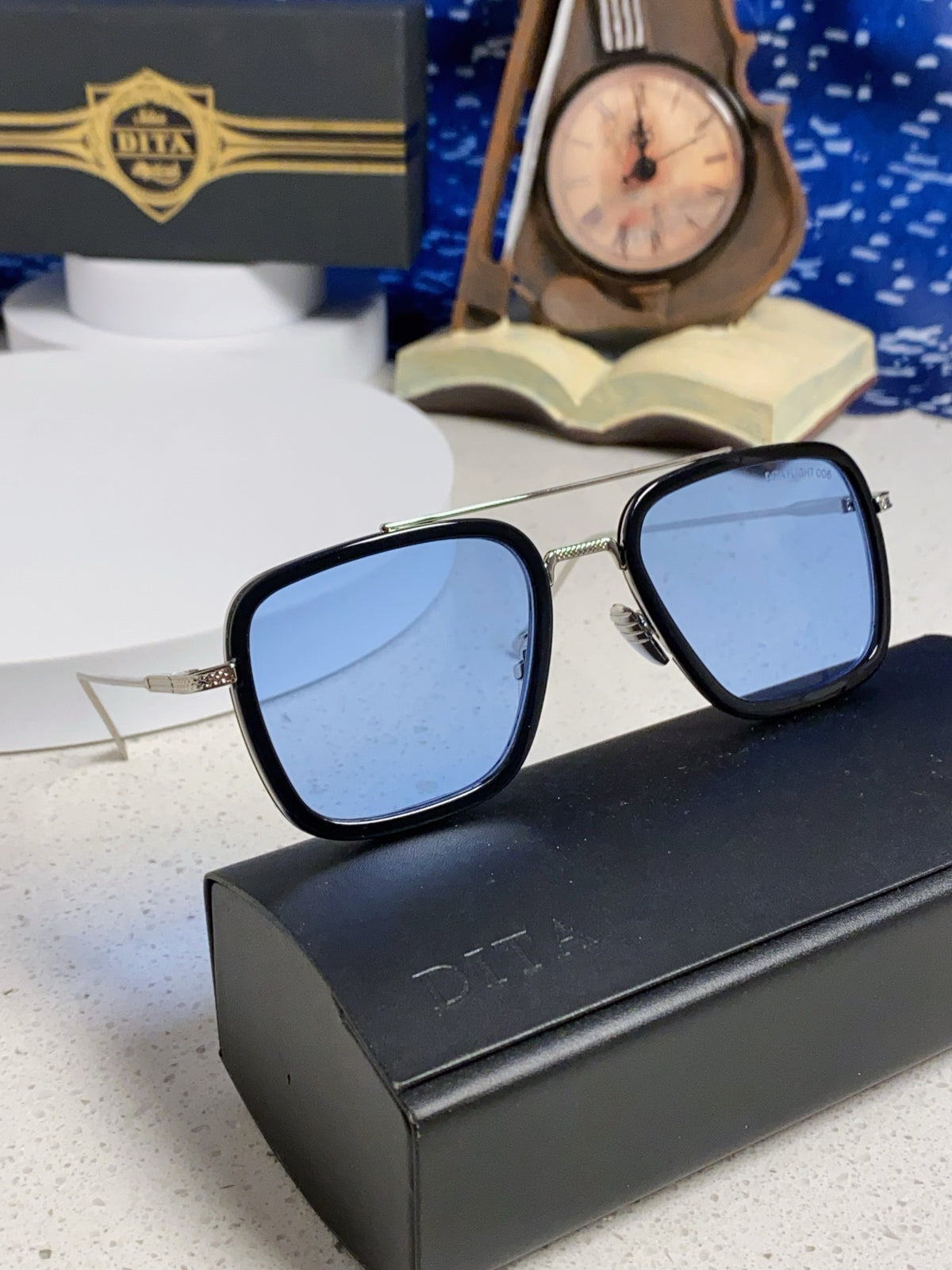 Dita Fashion Gold Lens Sunglasses for Men - 416497 - detail image 4