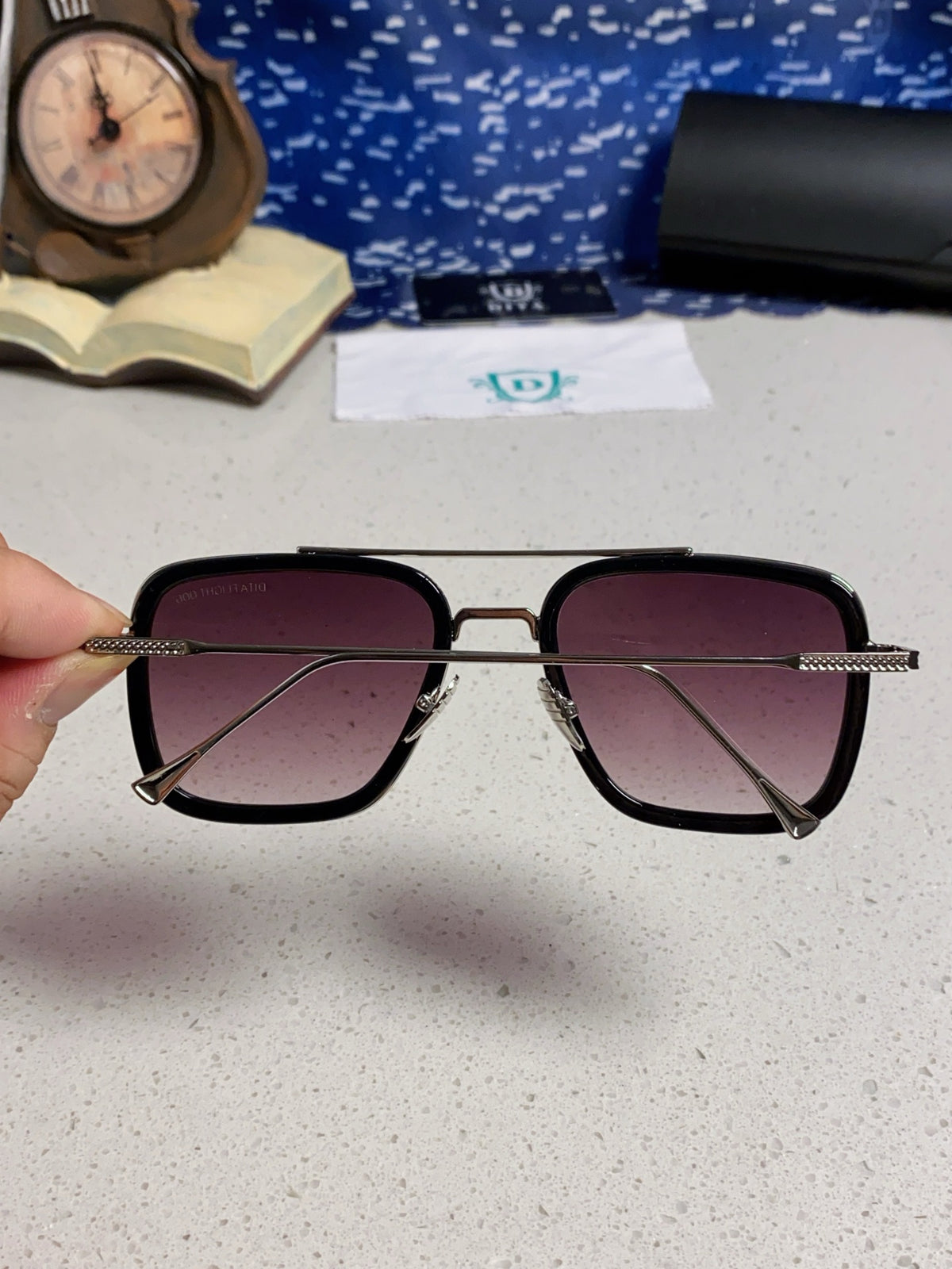 Dita Fashion Purple Lens Sunglasses for Men - detail image 5