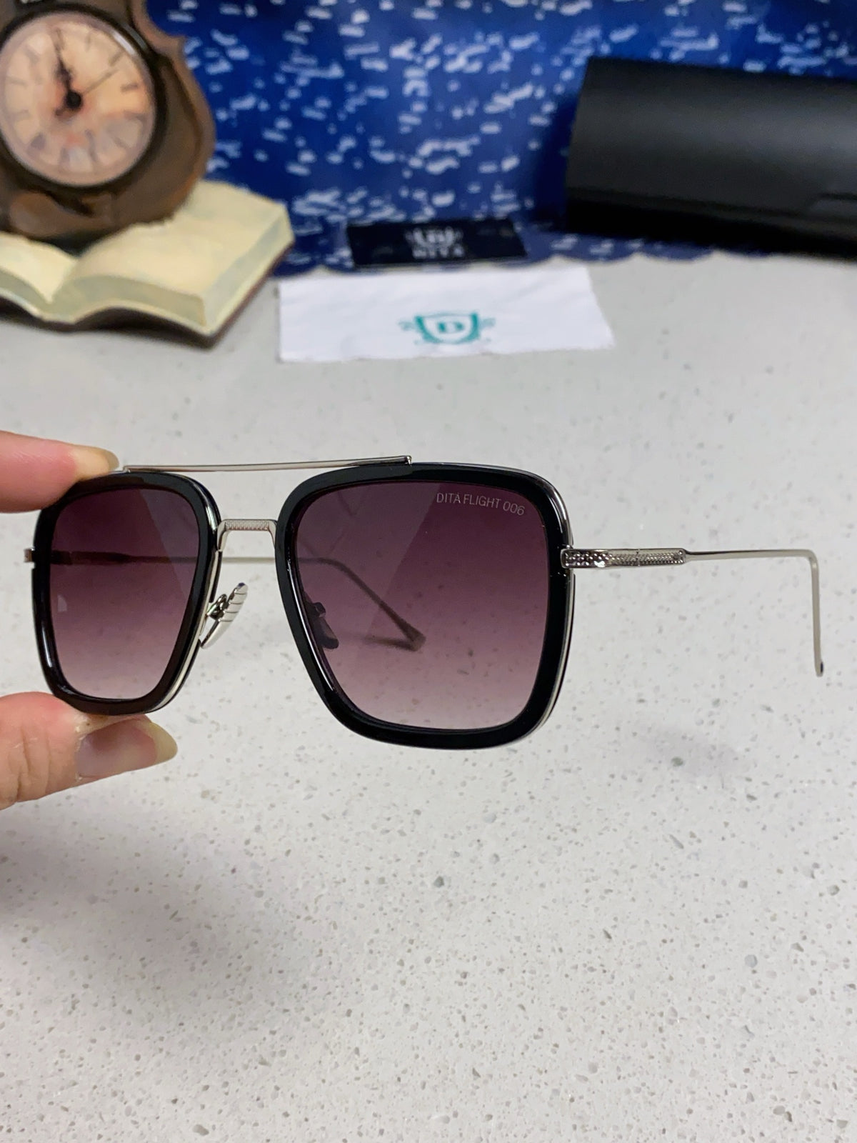 Dita Fashion Purple Lens Sunglasses for Men - detail image 6