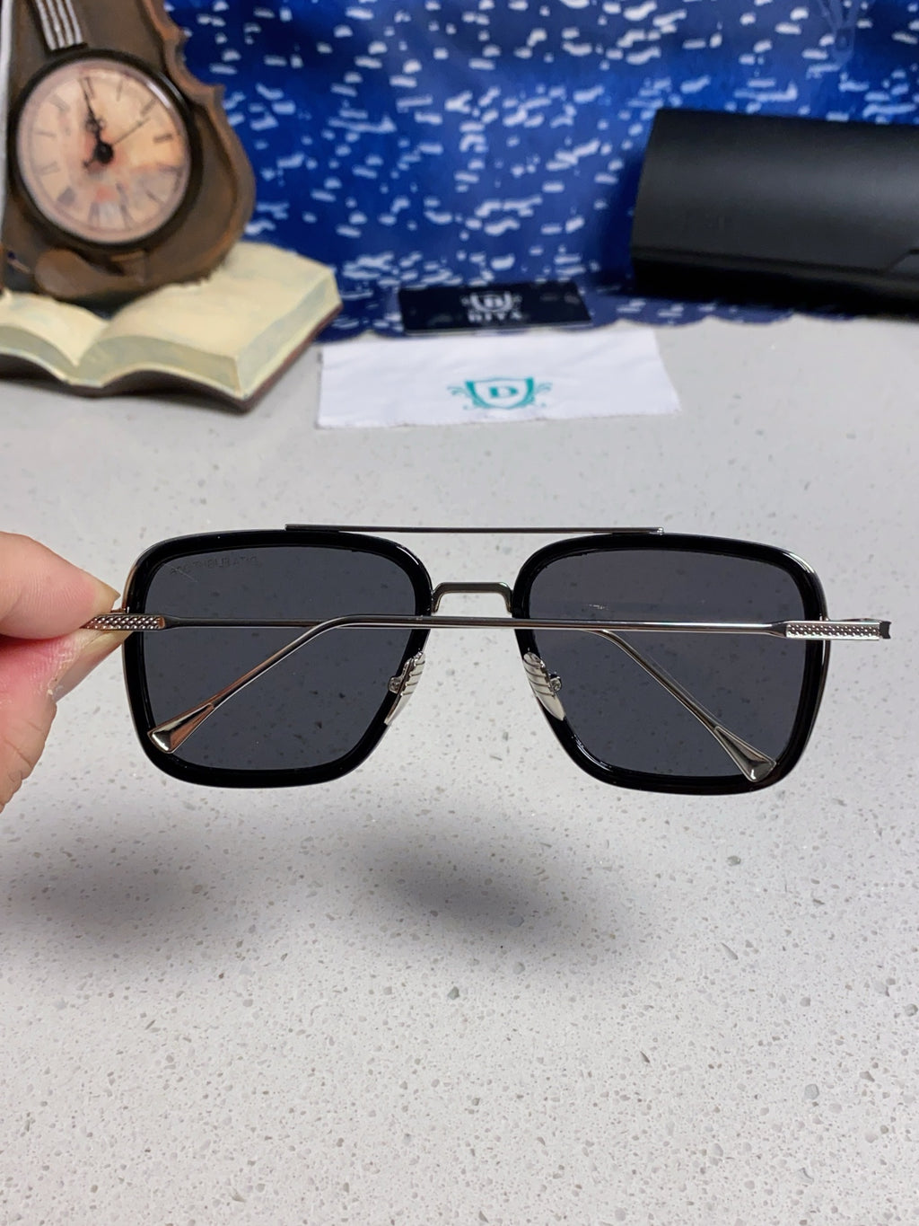 Dita Fashion Silver Lens Sunglasses for Men - 416501 - detail image 5