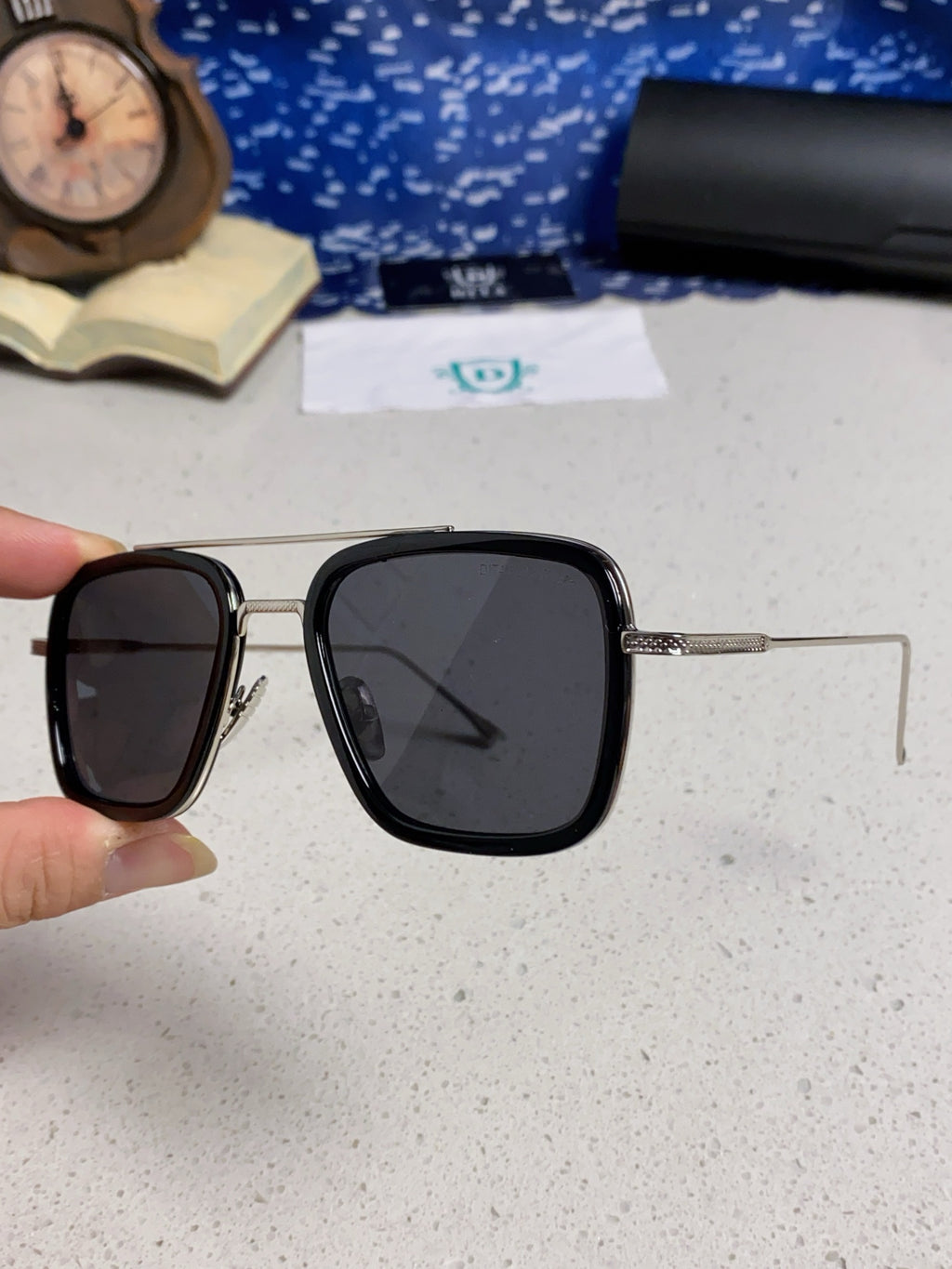 Dita Fashion Silver Lens Sunglasses for Men - 416501 - detail image 6