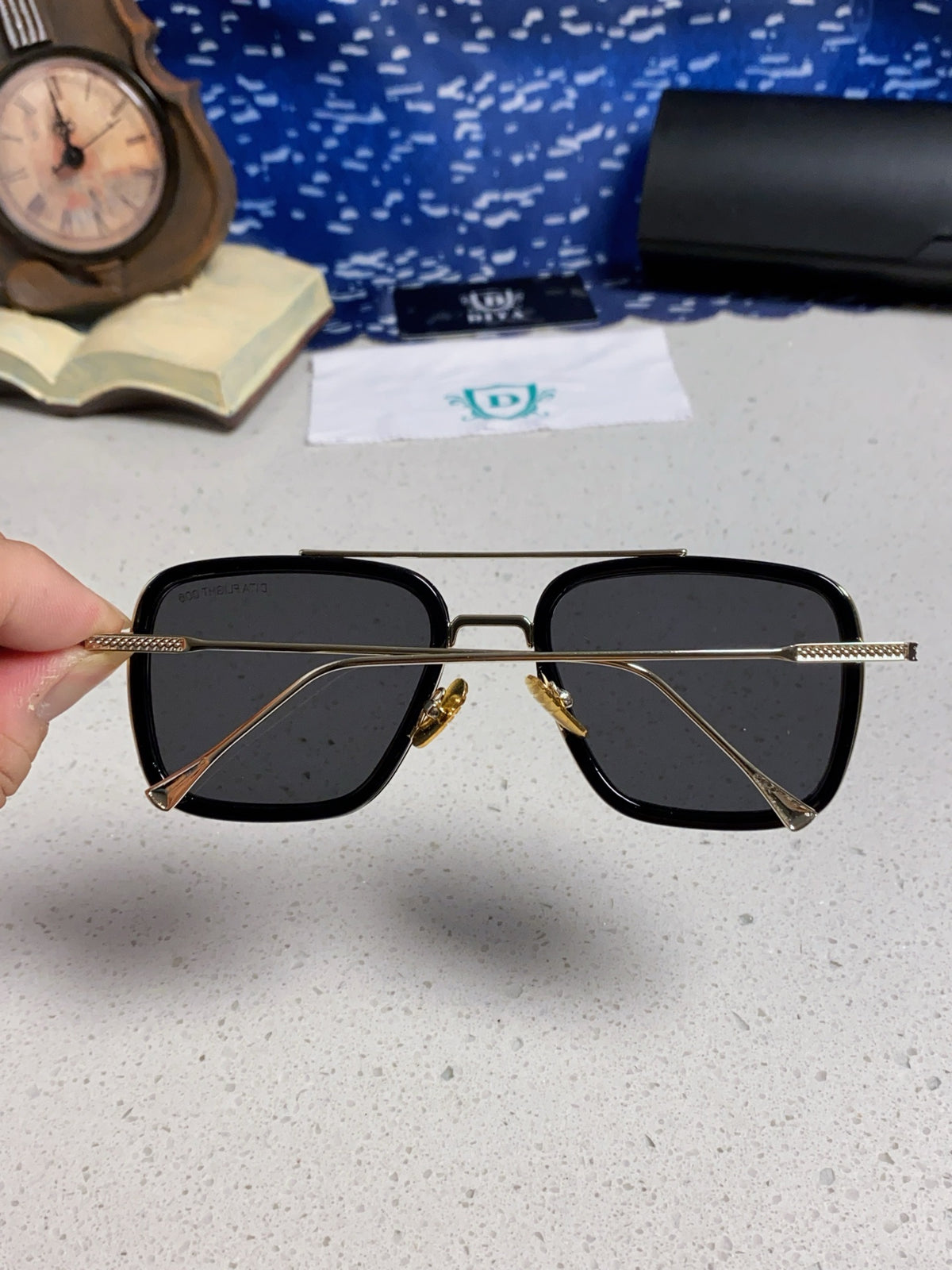 Dita Fashion Black Lens Sunglasses for Men - 416502 - detail image 3
