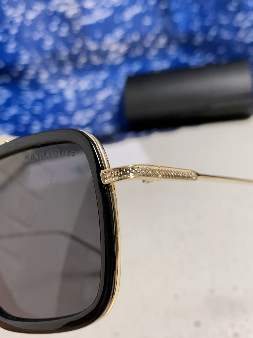 Dita Fashion Black Lens Sunglasses for Men - detail image 5