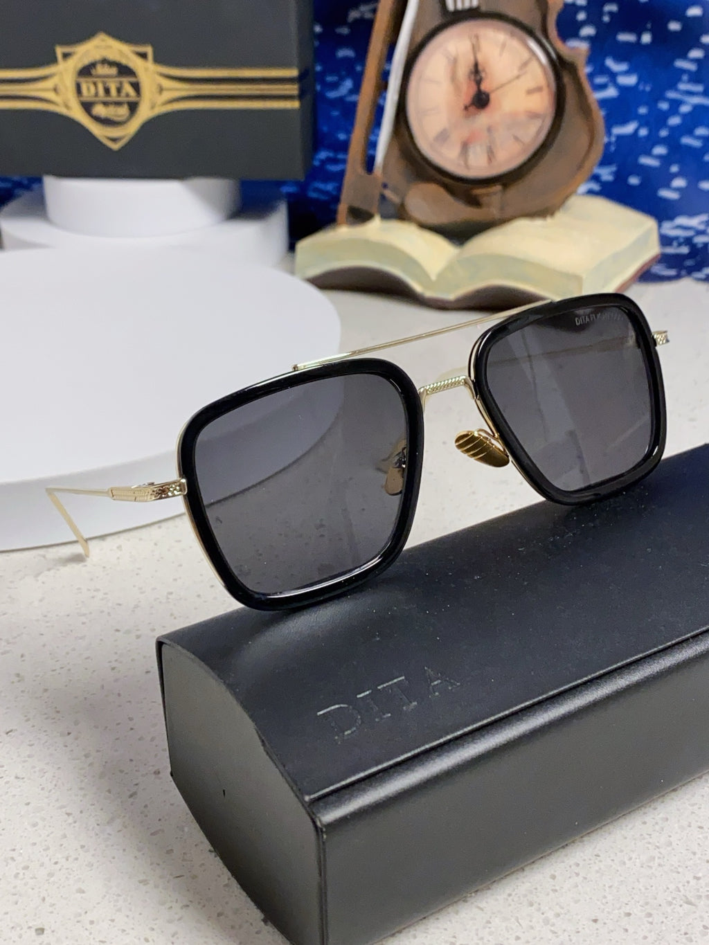 Dita Fashion Black Lens Sunglasses for Men - detail image 8