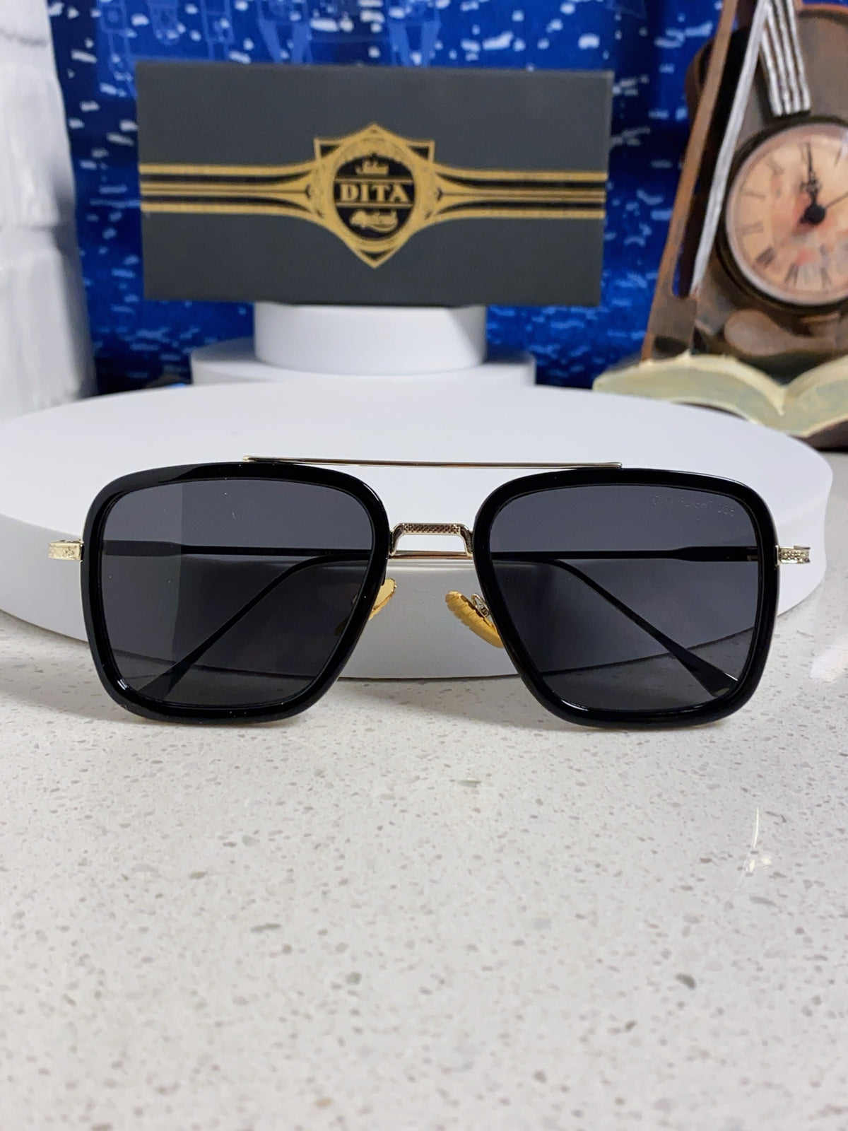 Dita Fashion Black Lens Sunglasses for Men - detail image 7