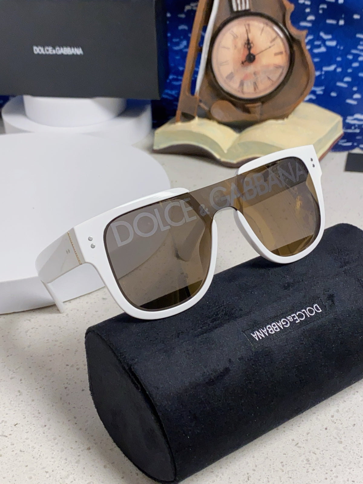 Dolce & Gabbana Square Brown Lens Sunglasses for Men & Women - 416555 - detail image 9