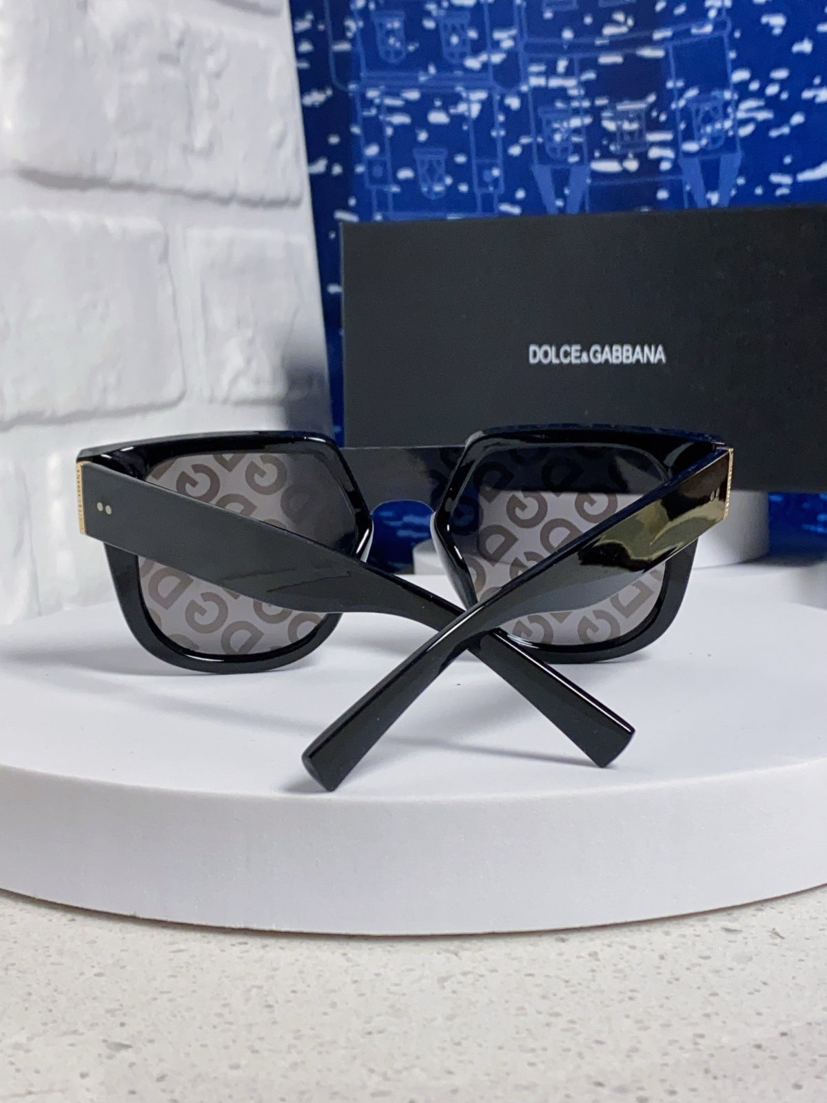 Dolce & Gabbana Square Silver Lens Sunglasses for Men & Women - 416556 - detail image 3