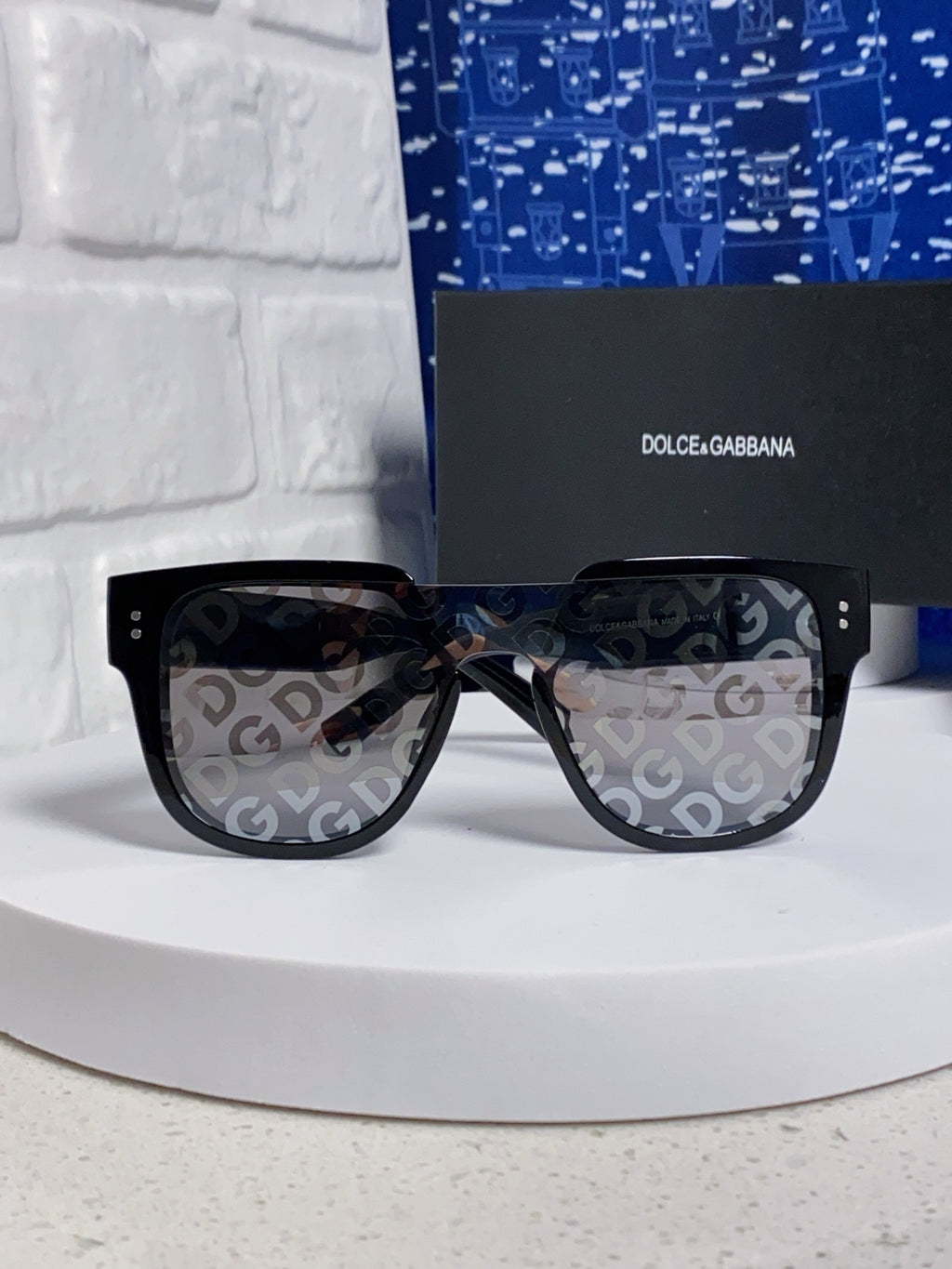 Dolce & Gabbana Square Silver Lens Sunglasses for Men & Women - 450044 - detail image 2