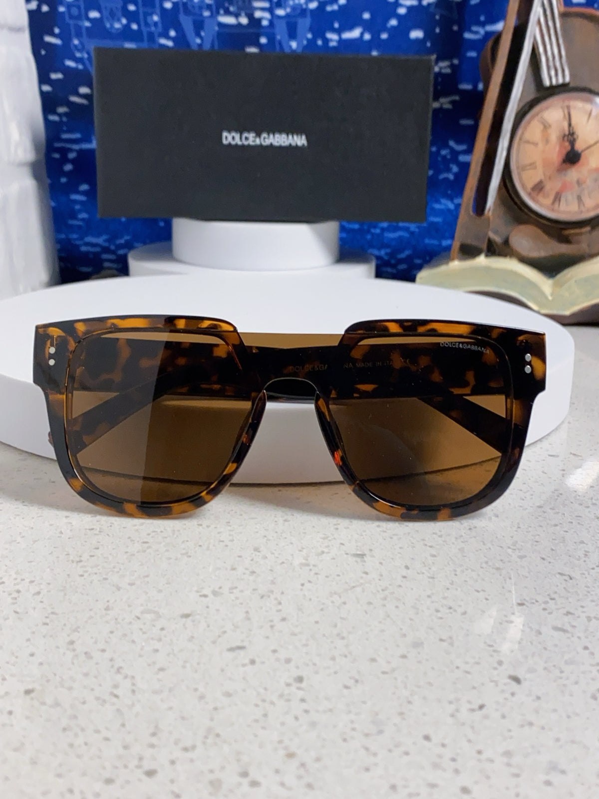 Dolce & Gabbana Square Brown Lens Sunglasses for Men & Women - 416558 - detail image 9