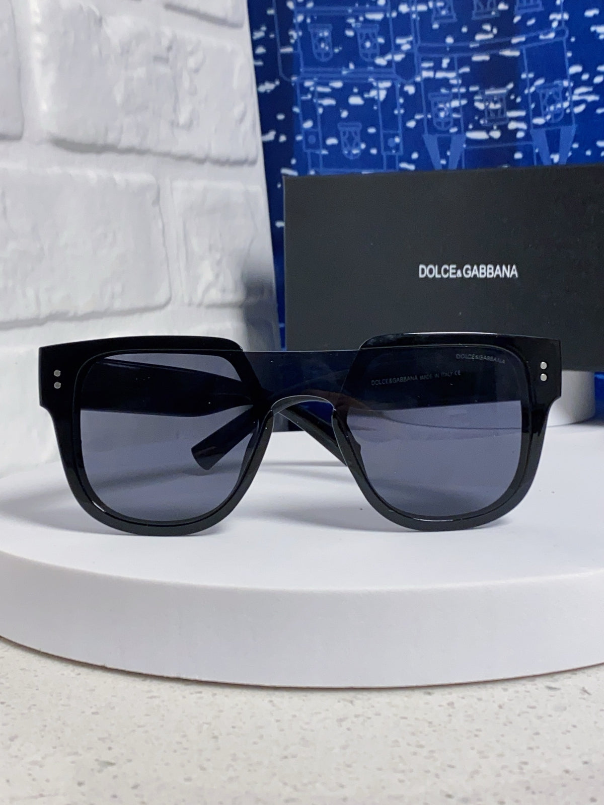 Dolce & Gabbana Square Gray Lens Sunglasses for Men & Women - 416559 - detail image 2