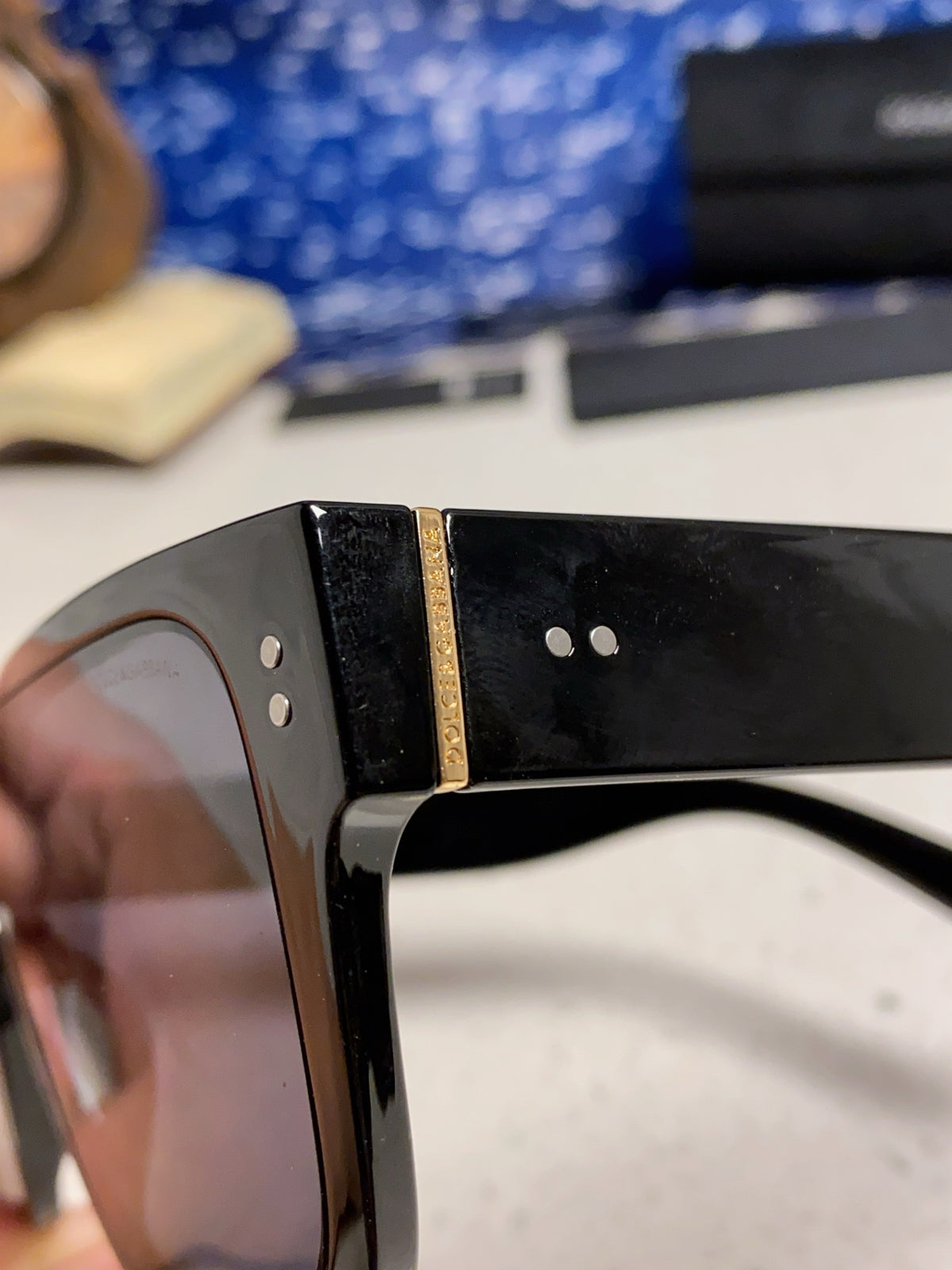 Dolce & Gabbana Square Gray Lens Sunglasses for Men & Women - 416559 - detail image 7