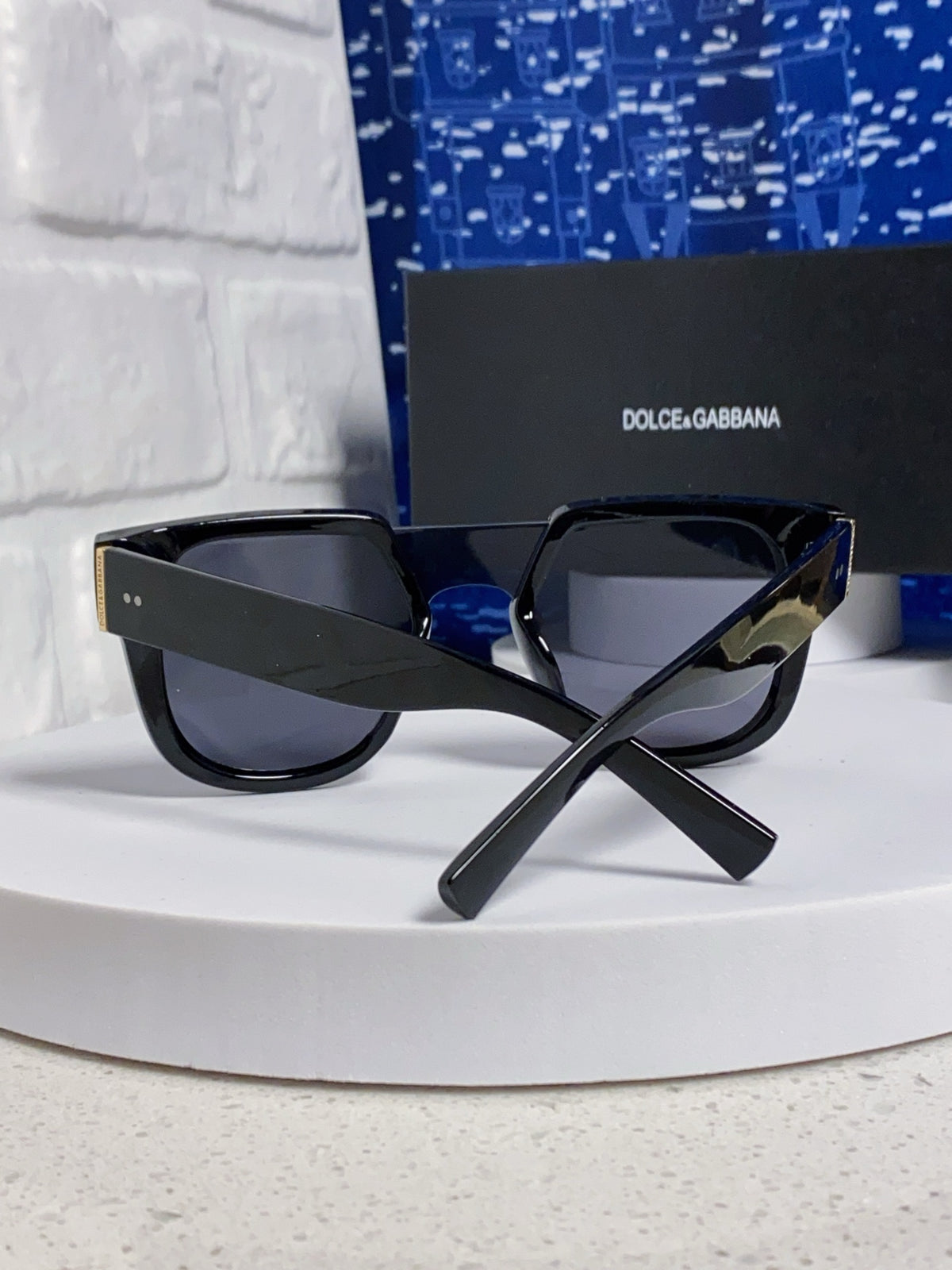 Dolce & Gabbana Square Gray Lens Sunglasses for Men & Women - detail image 3