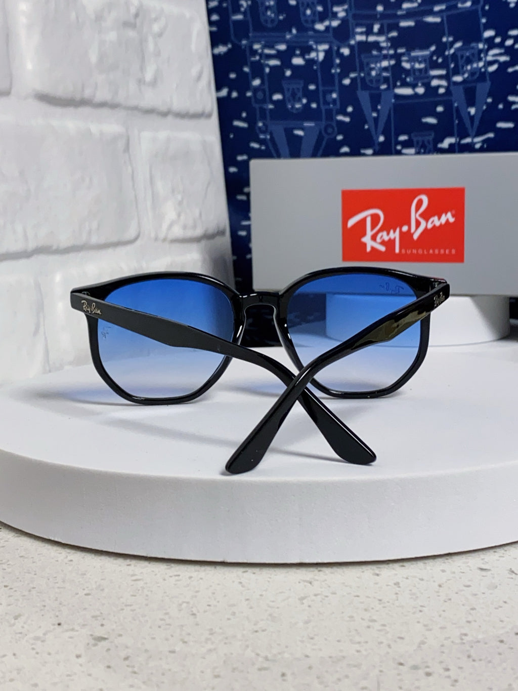 Ray-Ban RB4306 Oversized Black Lens Sunglasses for Men & Women - 450142 - detail image 4