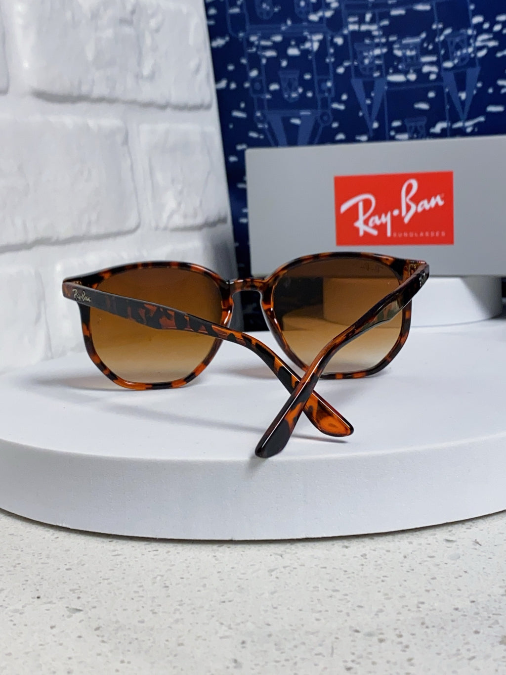 Ray-Ban RB4306 Oversized Brown Lens Sunglasses for Men & Women - detail image 4