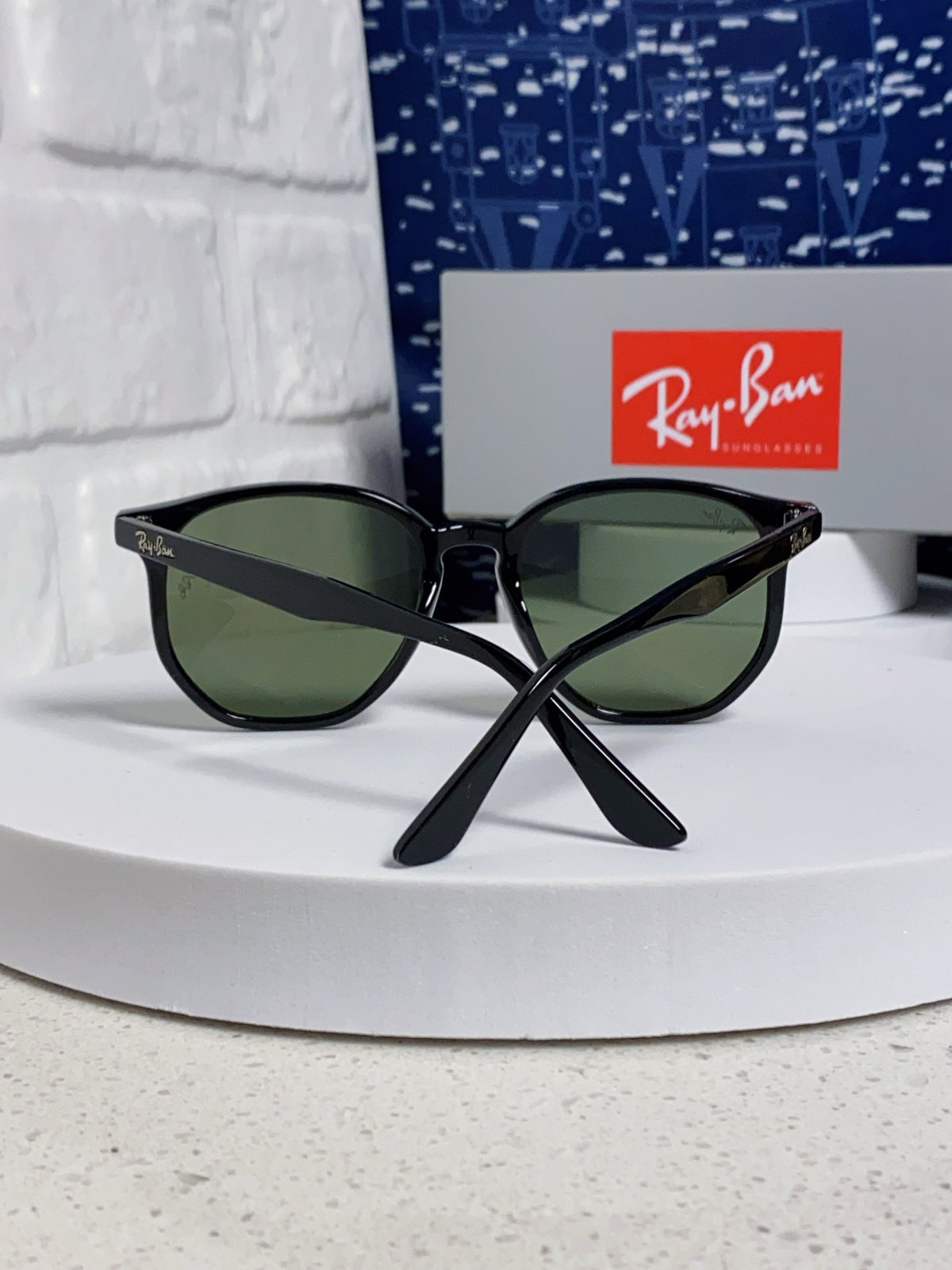Ray-Ban RB4306 Oversized Black Lens Sunglasses for Men & Women - 450146 - detail image 4