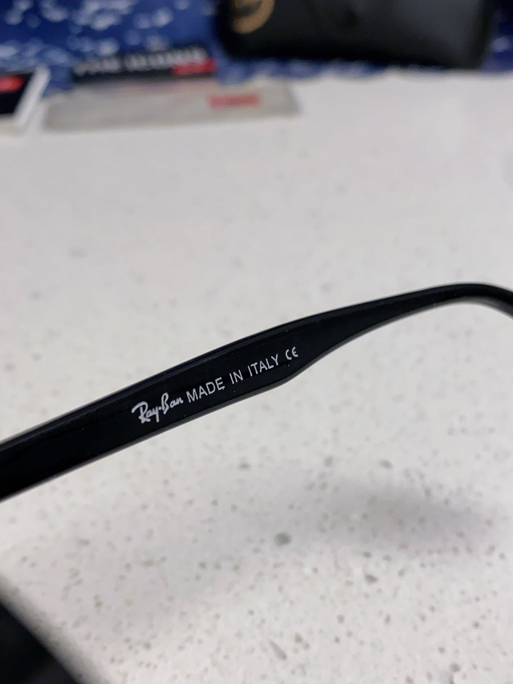 Ray-Ban RB4306 Oversized Black Lens Sunglasses for Men & Women - detail image 8