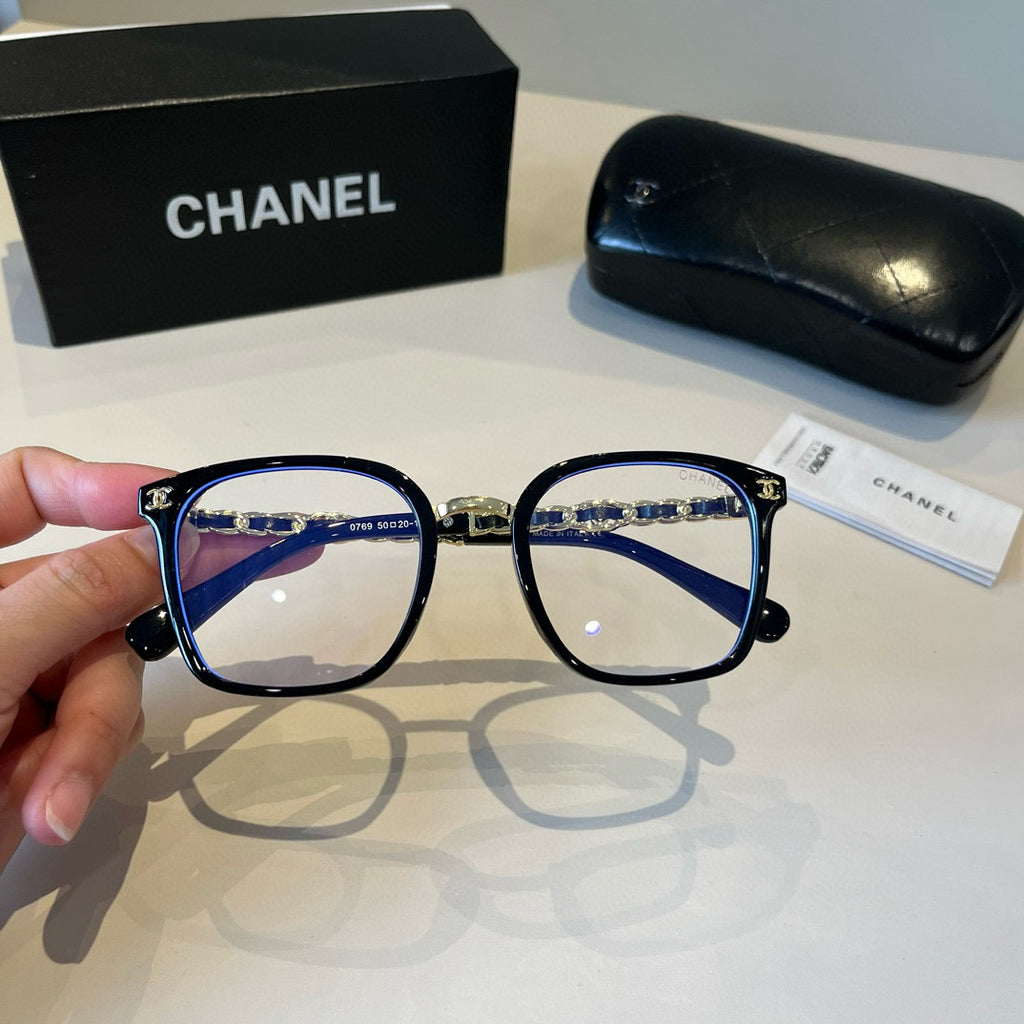 Chanel Oversized Silver Lens Sunglasses for Men & Women - 358028 - detail image 5