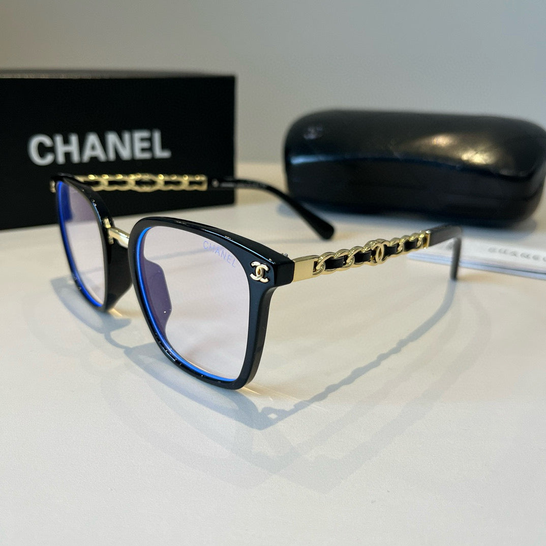 Chanel Oversized Silver Lens Sunglasses for Men & Women - 358028 - detail image 3