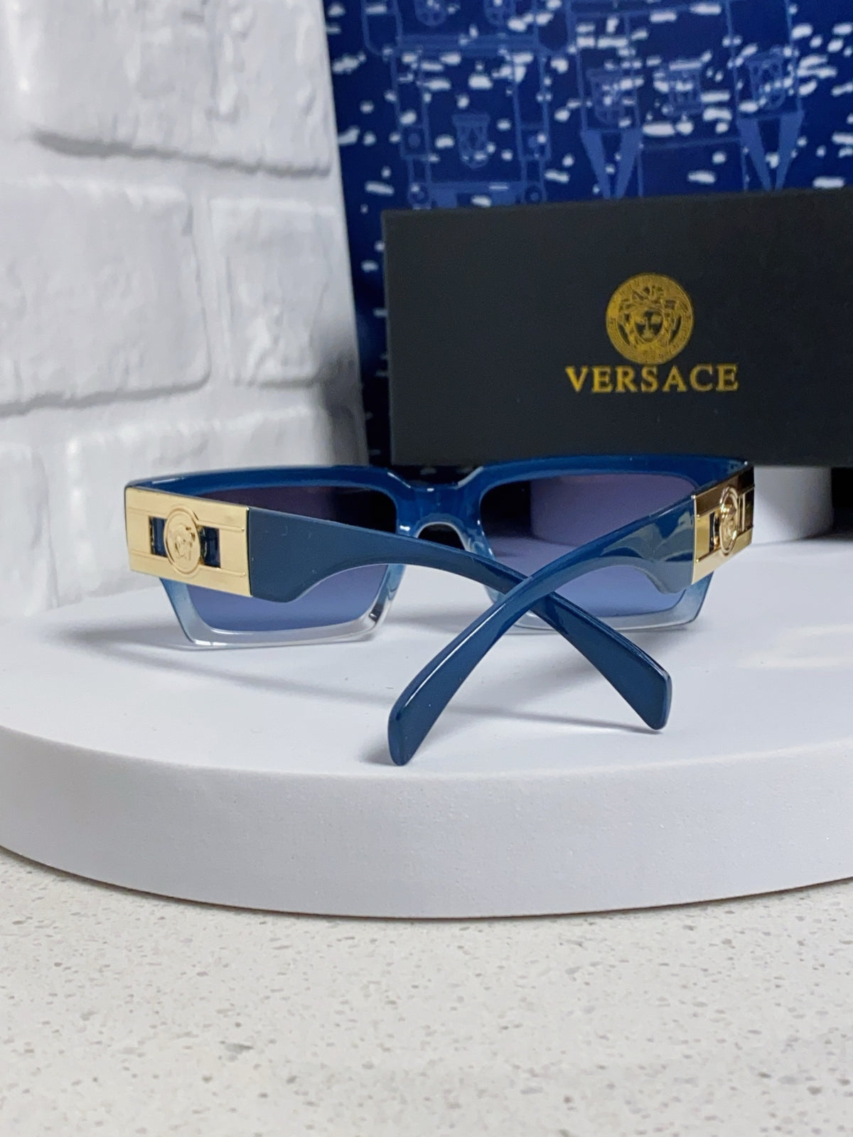 Versace Fashion Blue Lens Sunglasses for Men & Women - 487795 - detail image 3