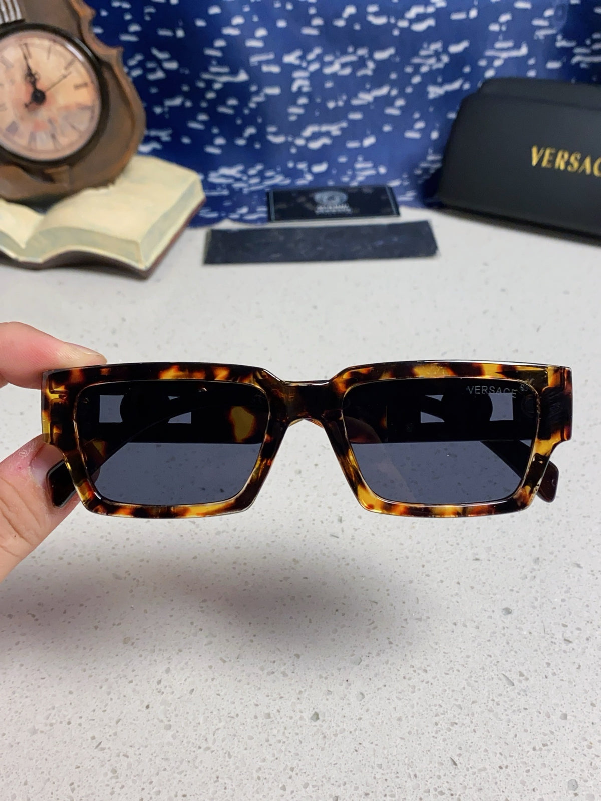 Versace Fashion Blue Lens Sunglasses for Men & Women - 487797 - detail image 4