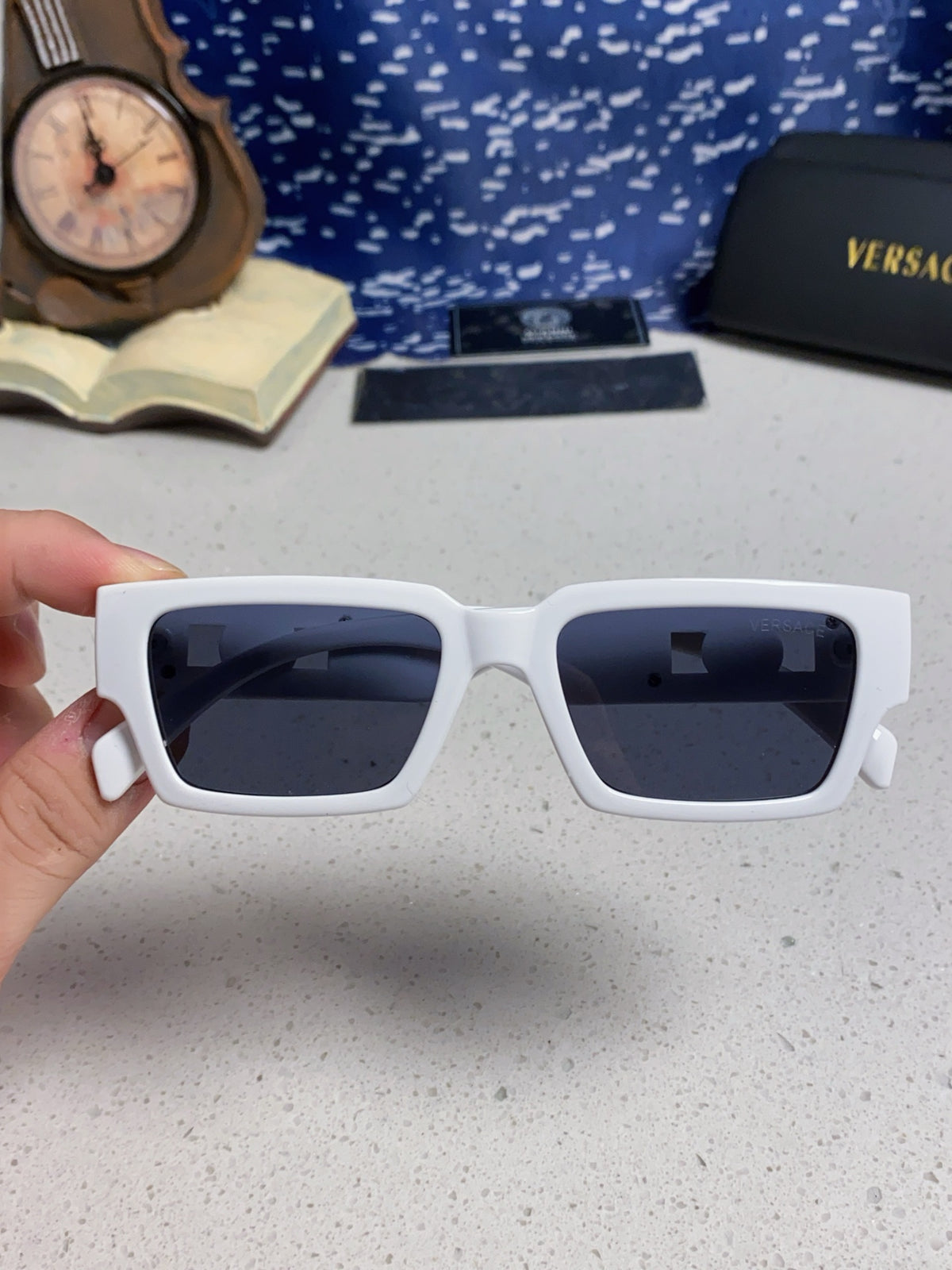 Versace Fashion Blue Lens Sunglasses for Men & Women - 487798 - detail image 4