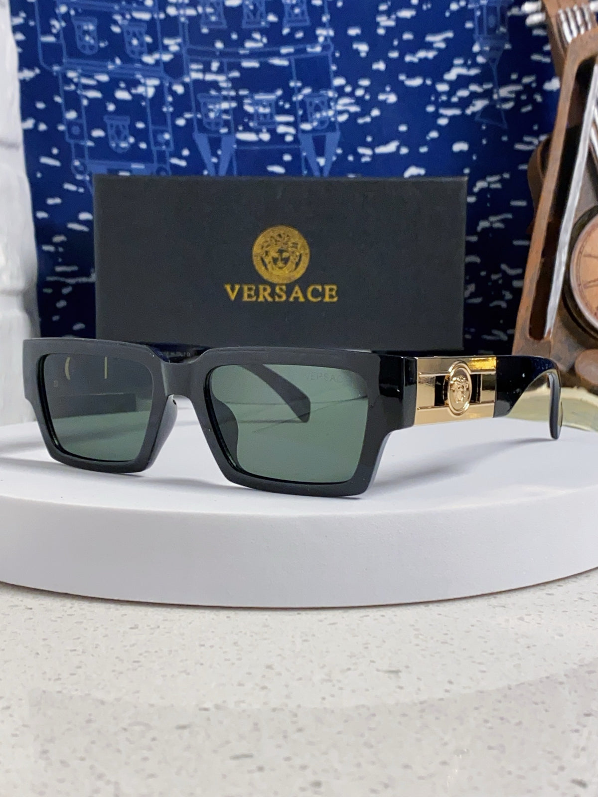 Versace Fashion Gray Lens Sunglasses for Men & Women - 487799