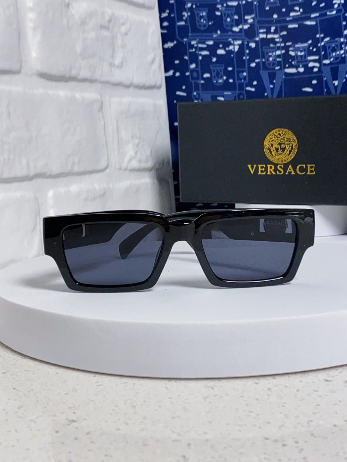 Versace Fashion Blue Lens Sunglasses for Men & Women - detail image 3