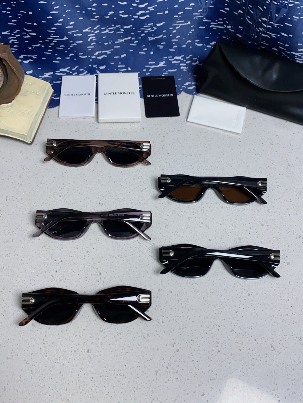 Gentle Monster DADA Cat-Eye Black Lens Sunglasses for Men & Women - 432956 - detail image 11