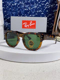 Ray-Ban RB0298 Oversized Green Lens Sunglasses for Men
