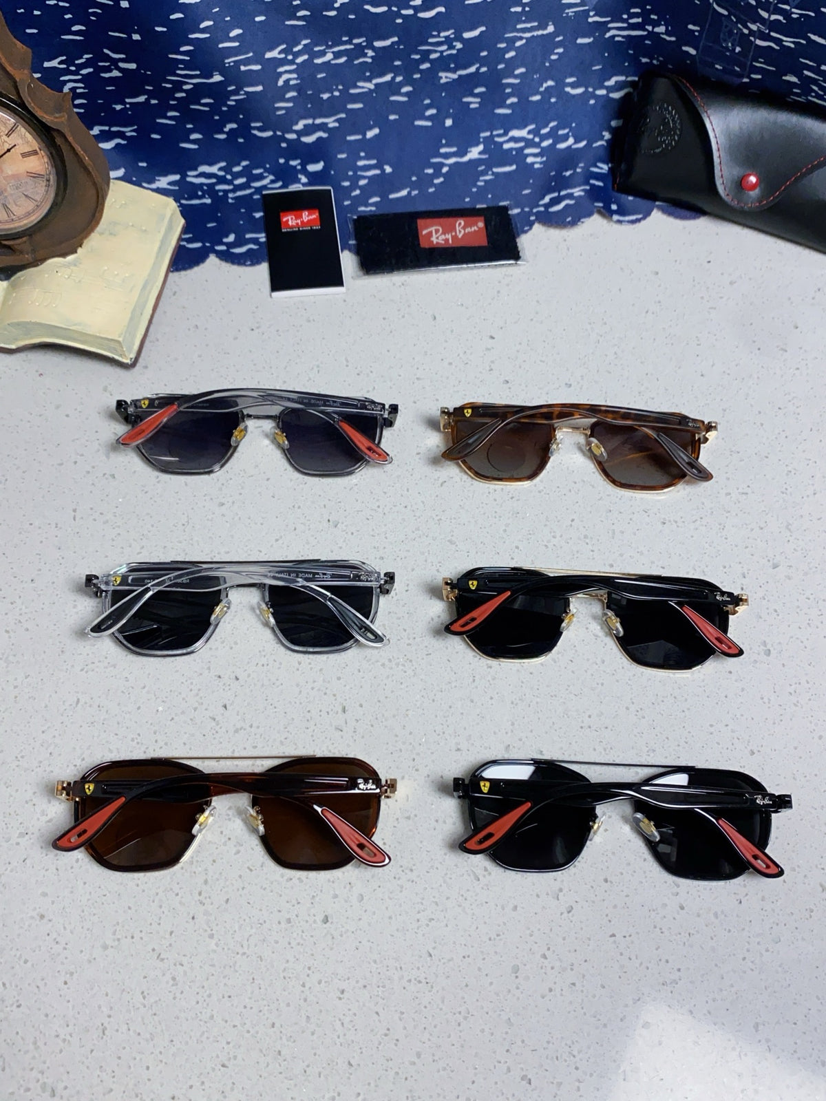 Ray-Ban Polarized Fashion Brown Lens Sunglasses for Men & Women - detail image 11