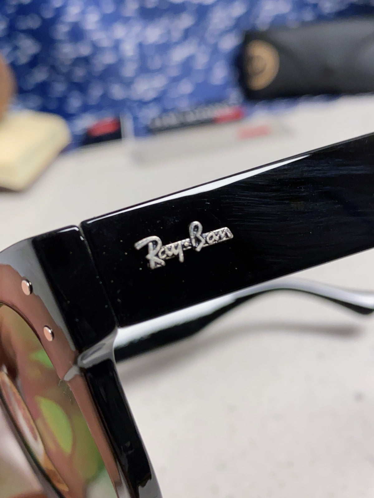Ray-Ban RB0298 Oversized Black Lens Sunglasses for Men - 488338 - detail image 7
