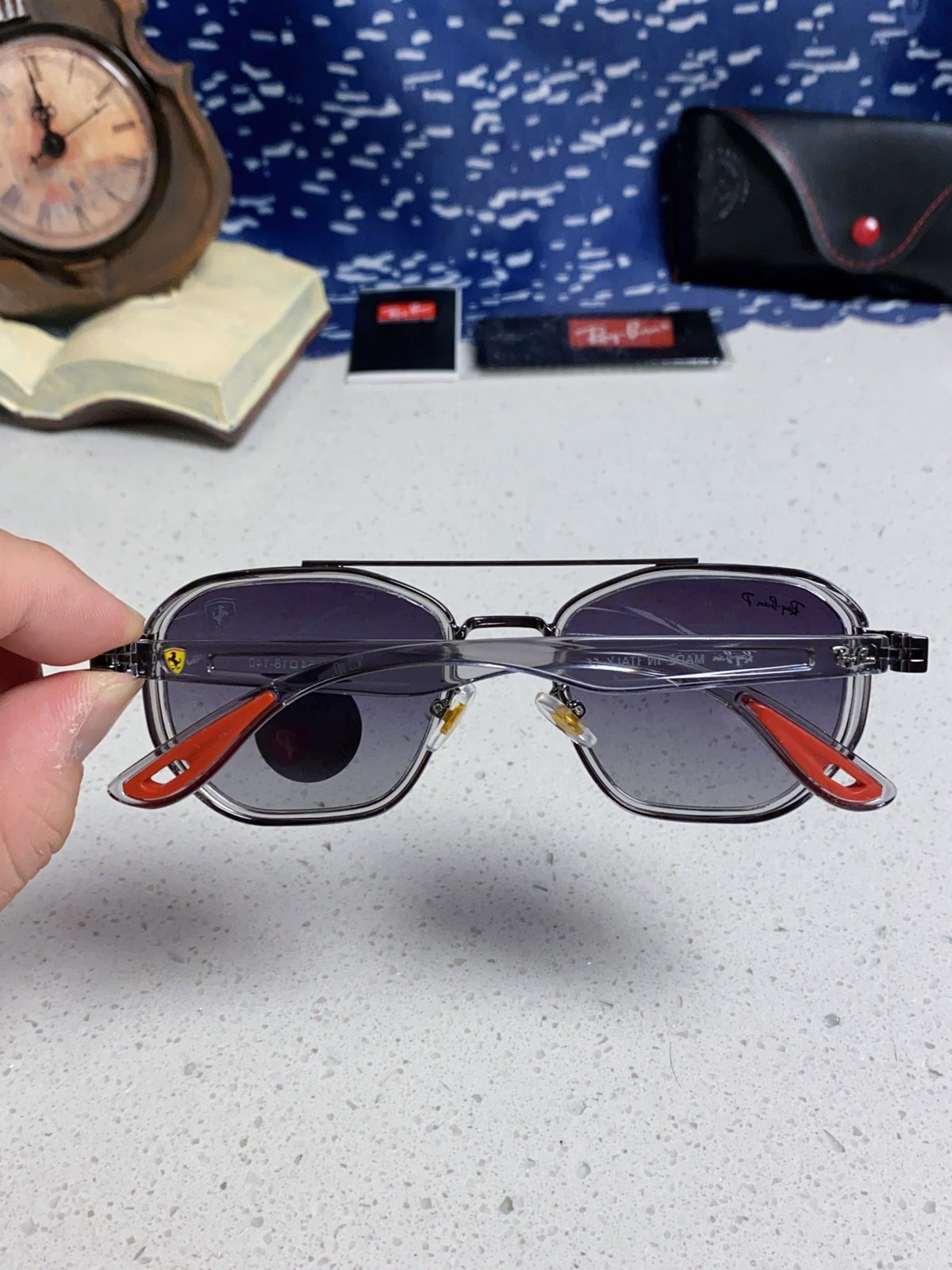 Ray-Ban Polarized Fashion Silver Lens Sunglasses for Men & Women - 488329 - detail image 5