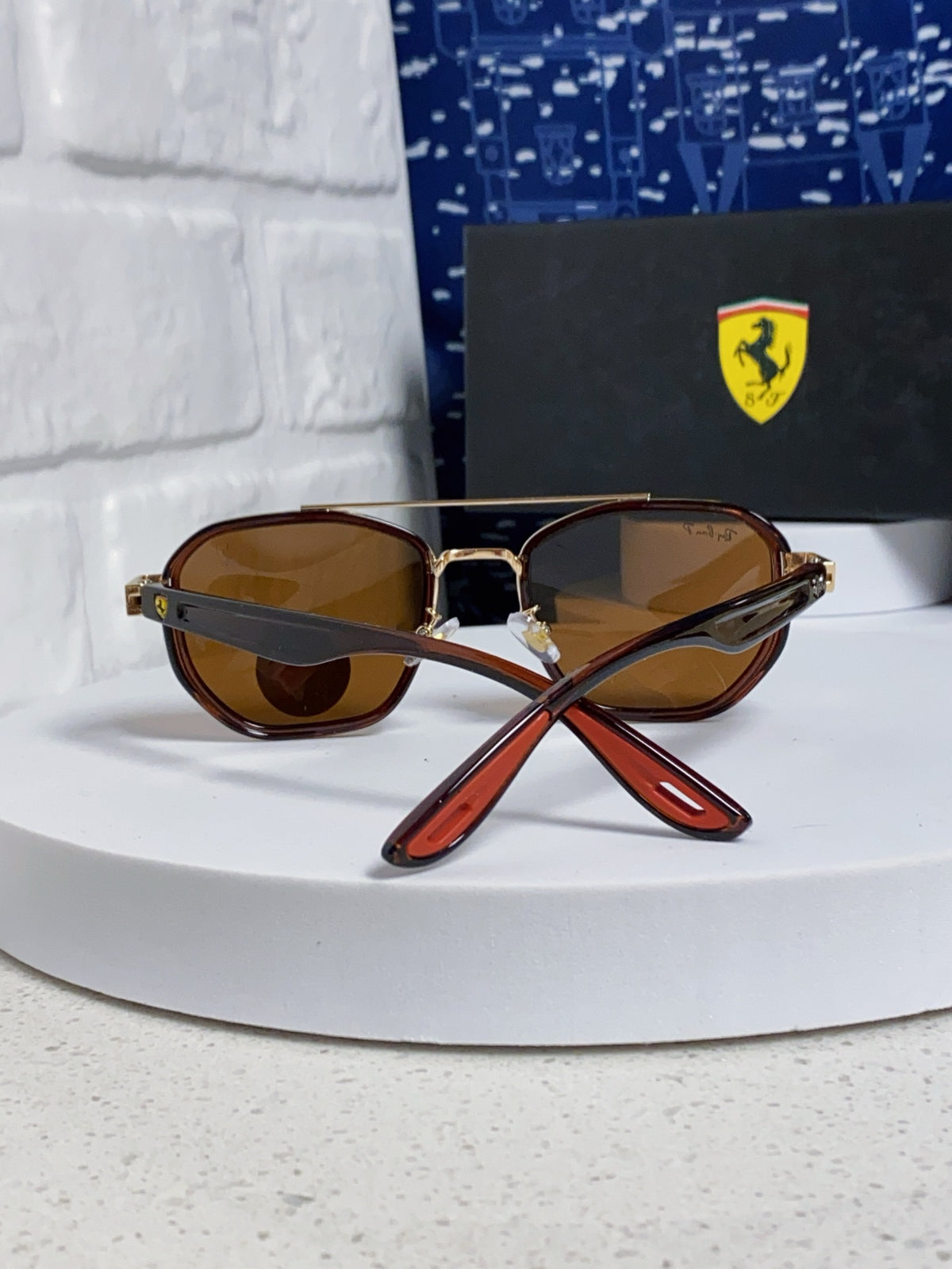 Ray-Ban Polarized Fashion Brown Lens Sunglasses for Men & Women - 488331 - detail image 3