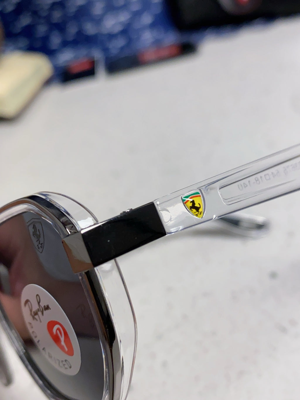 Ray-Ban Polarized Fashion Silver Lens Sunglasses for Men & Women - 998567 - detail image 7