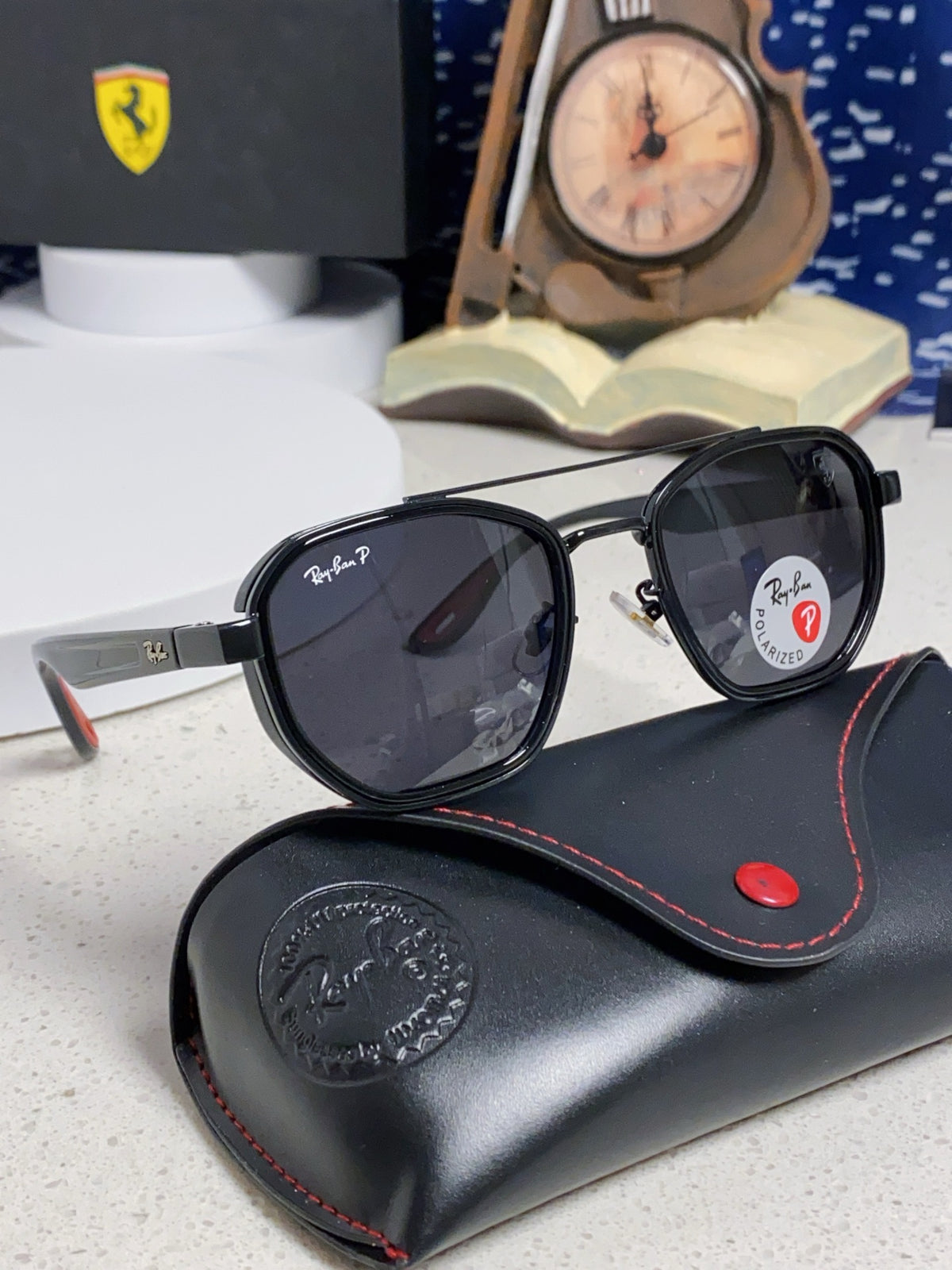 Ray-Ban Polarized Fashion Silver Lens Sunglasses for Men & Women - 433084 - detail image 10