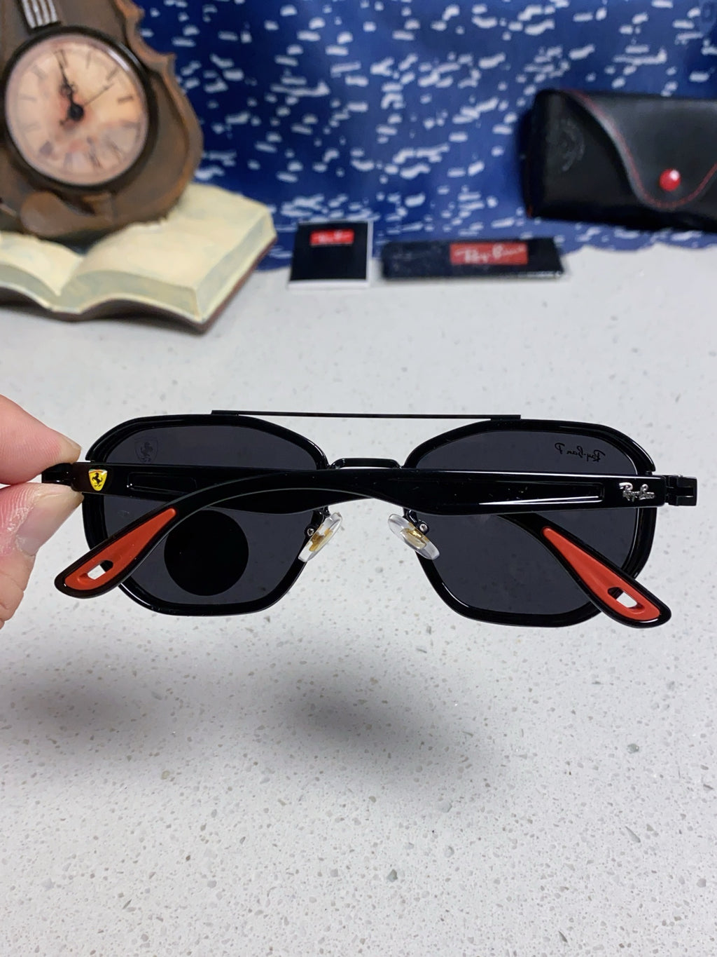 Ray-Ban Polarized Fashion Silver Lens Sunglasses for Men & Women - 433084 - detail image 5