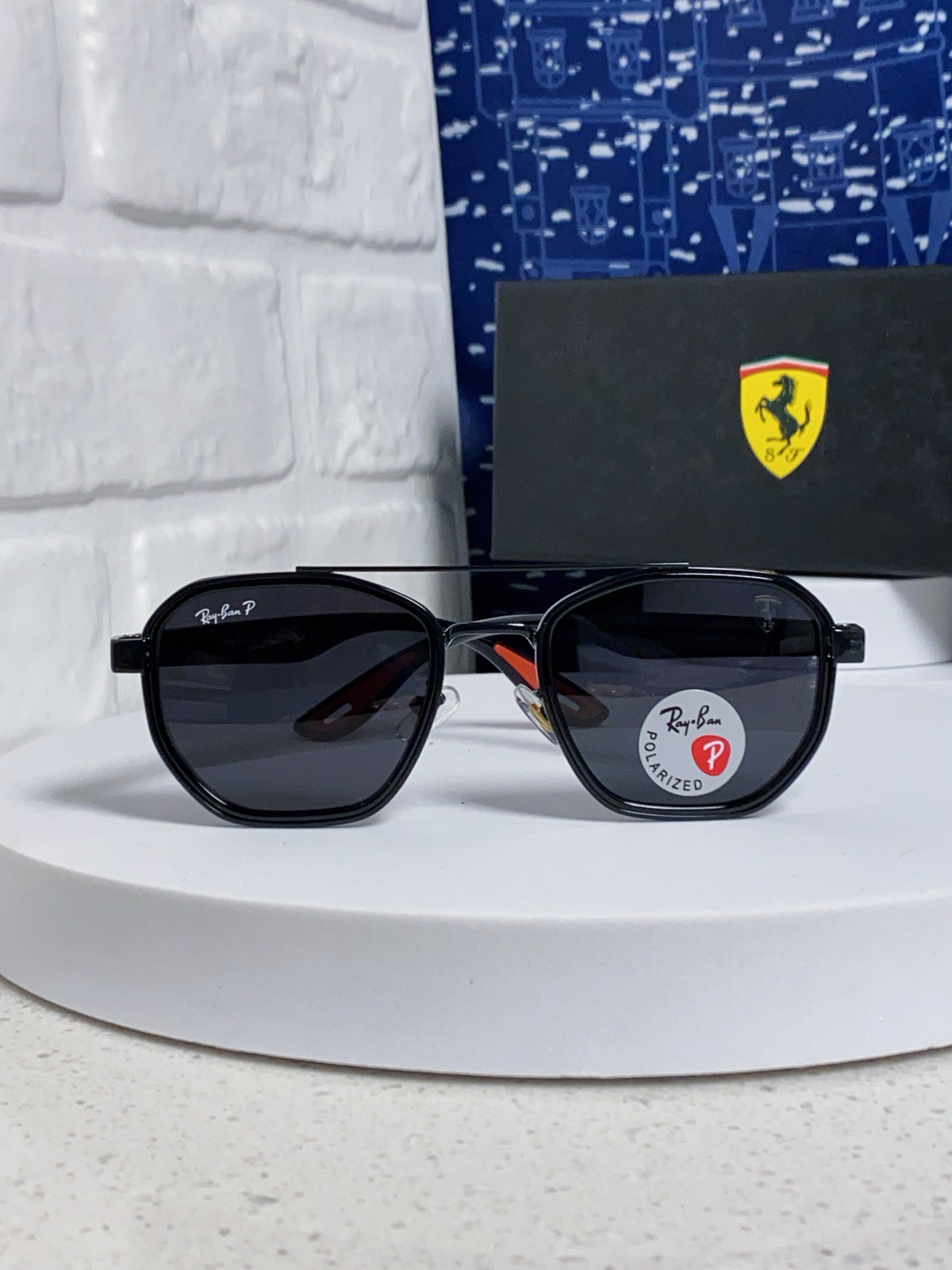 Ray-Ban Polarized Fashion Silver Lens Sunglasses for Men & Women - 433084 - detail image 2