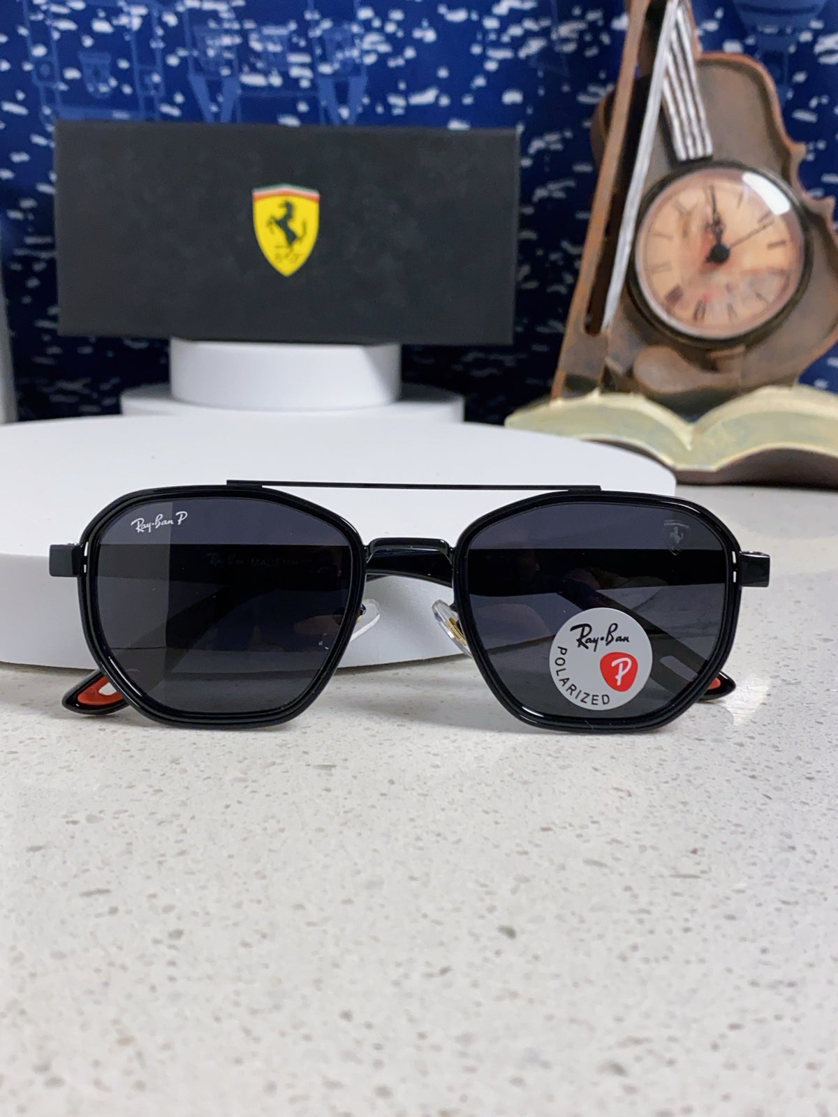 Ray-Ban Polarized Fashion Silver Lens Sunglasses for Men & Women - 433084 - detail image 9