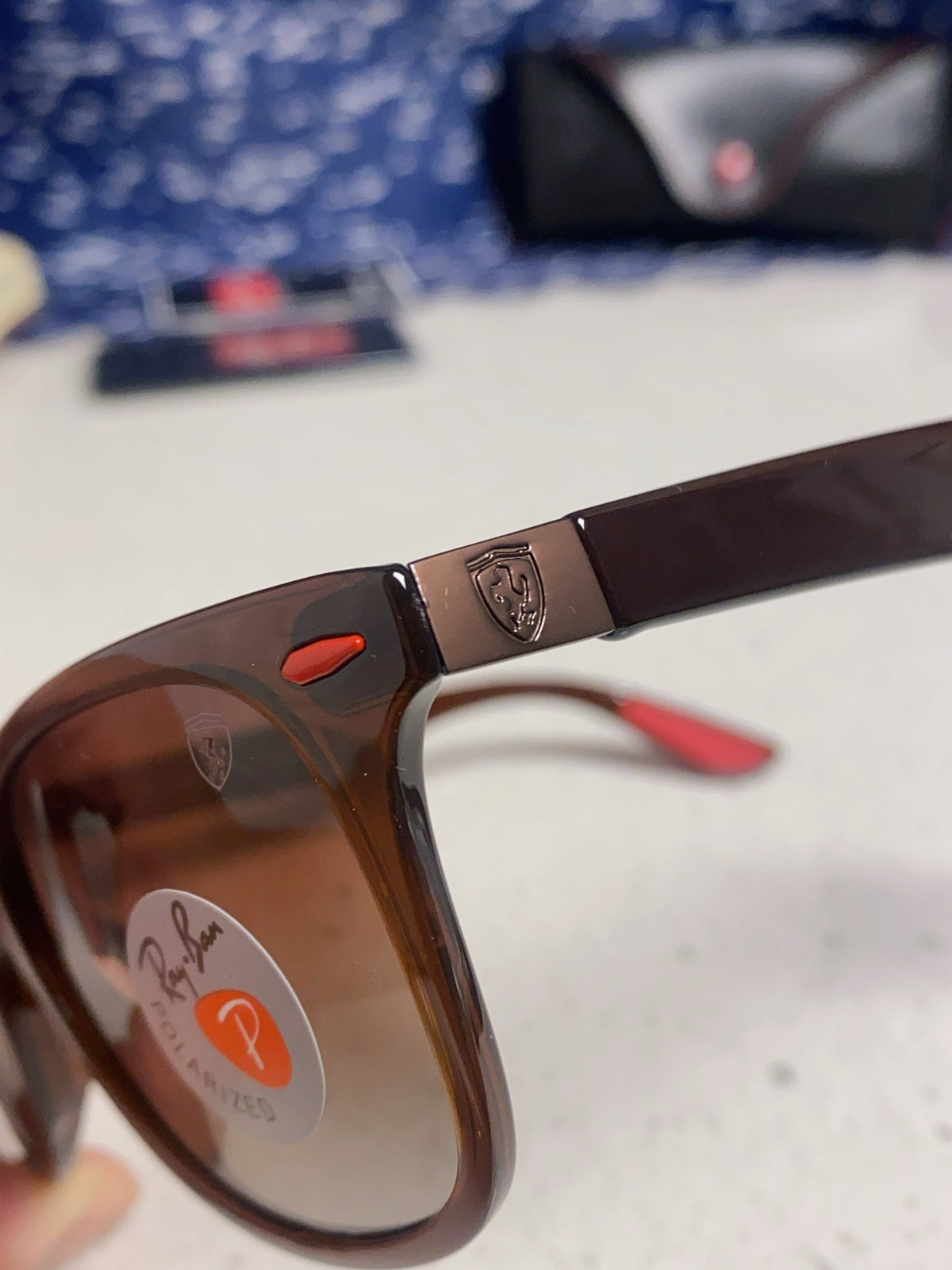 Ray-Ban Polarized Fashion Silver Lens Sunglasses for Men & Women - 433092 - detail image 7