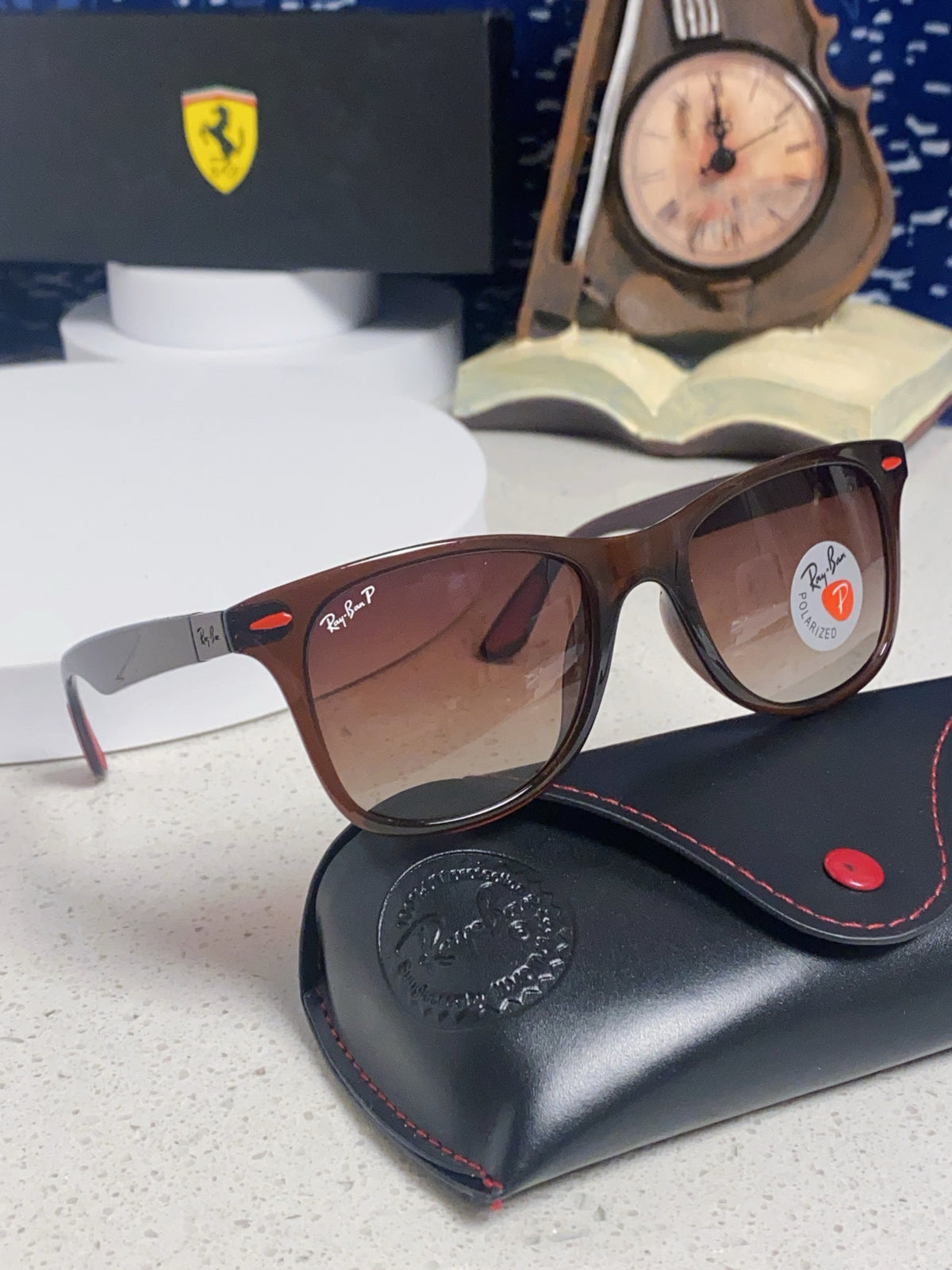 Ray-Ban Polarized Fashion Silver Lens Sunglasses for Men & Women - 433092 - detail image 11