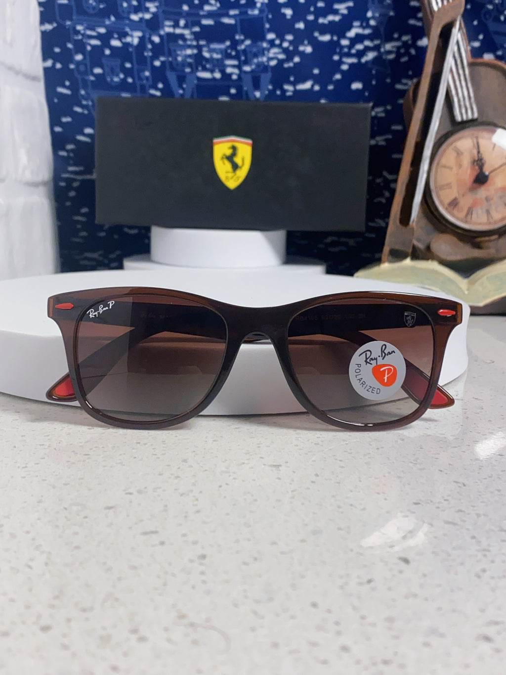 Ray-Ban Polarized Fashion Silver Lens Sunglasses for Men & Women - 433092 - detail image 10