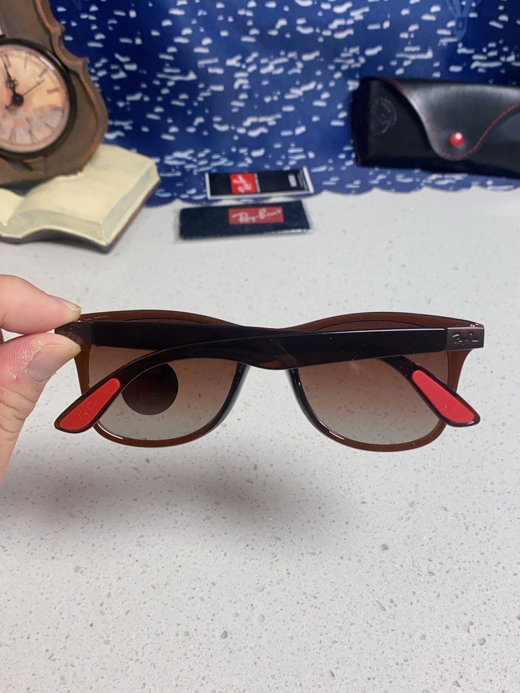 Ray-Ban Polarized Fashion Silver Lens Sunglasses for Men & Women - 433092 - detail image 5