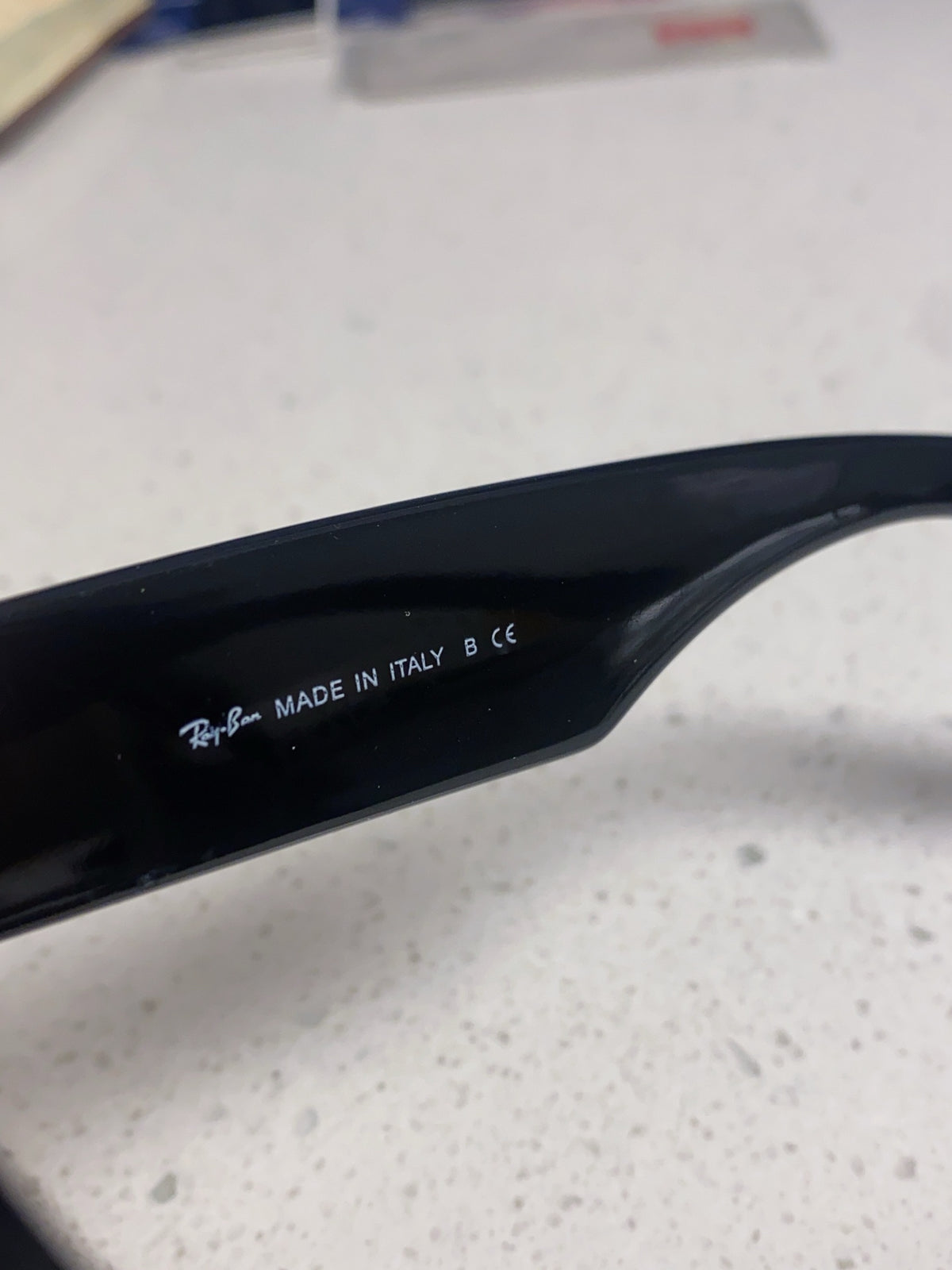 Ray-Ban RB0840 Square Blue Lens Sunglasses for Men & Women - 433098 - detail image 8