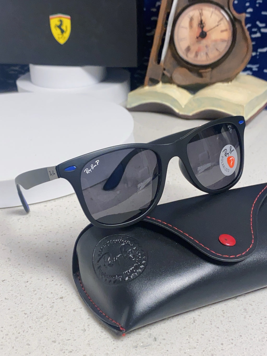 Ray-Ban Polarized Fashion Blue Lens Sunglasses for Men & Women - 433096 - detail image 10